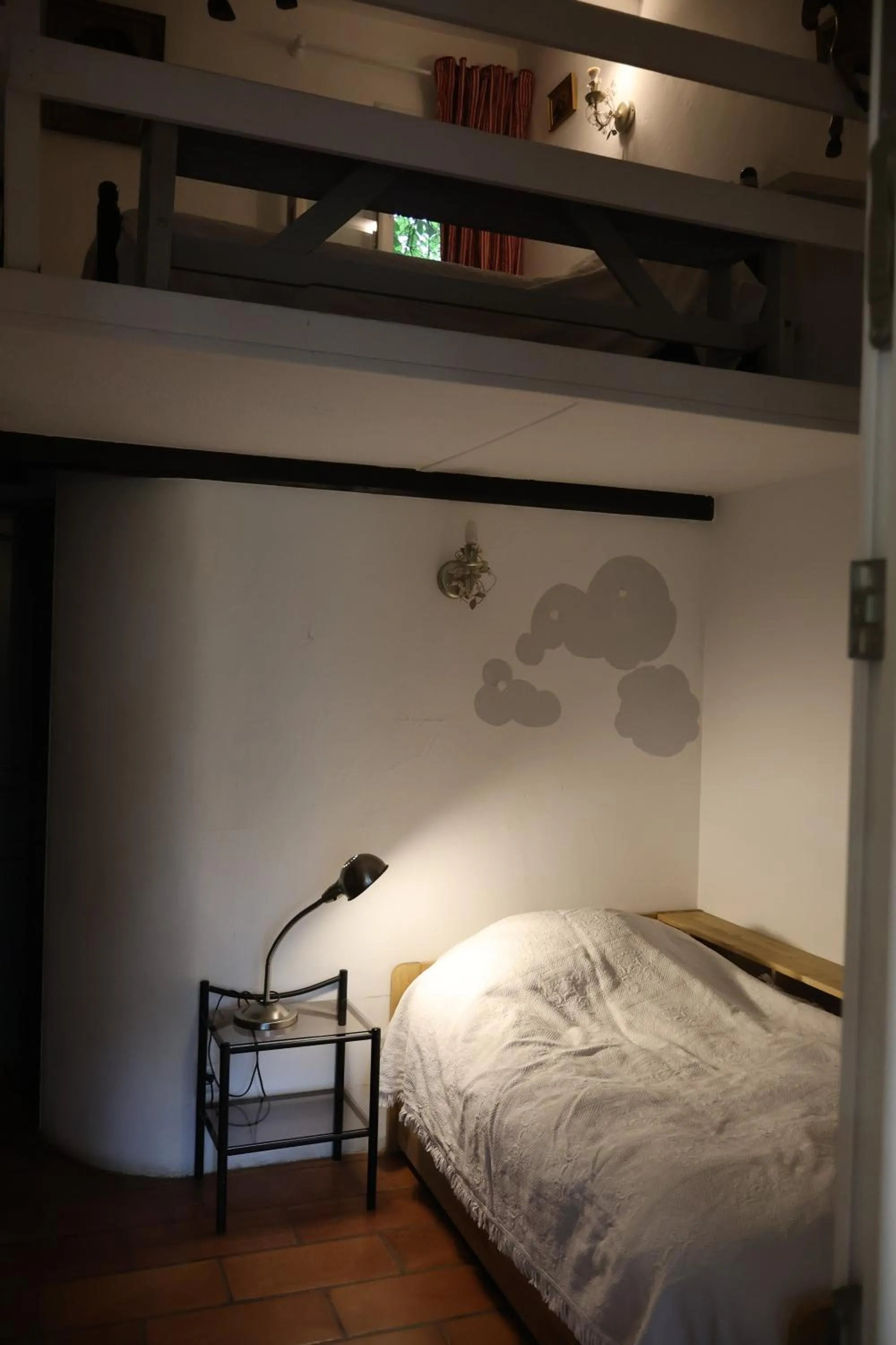 Bed in Gites Chambres d'hotes Mazet du Maréchal Ferrant