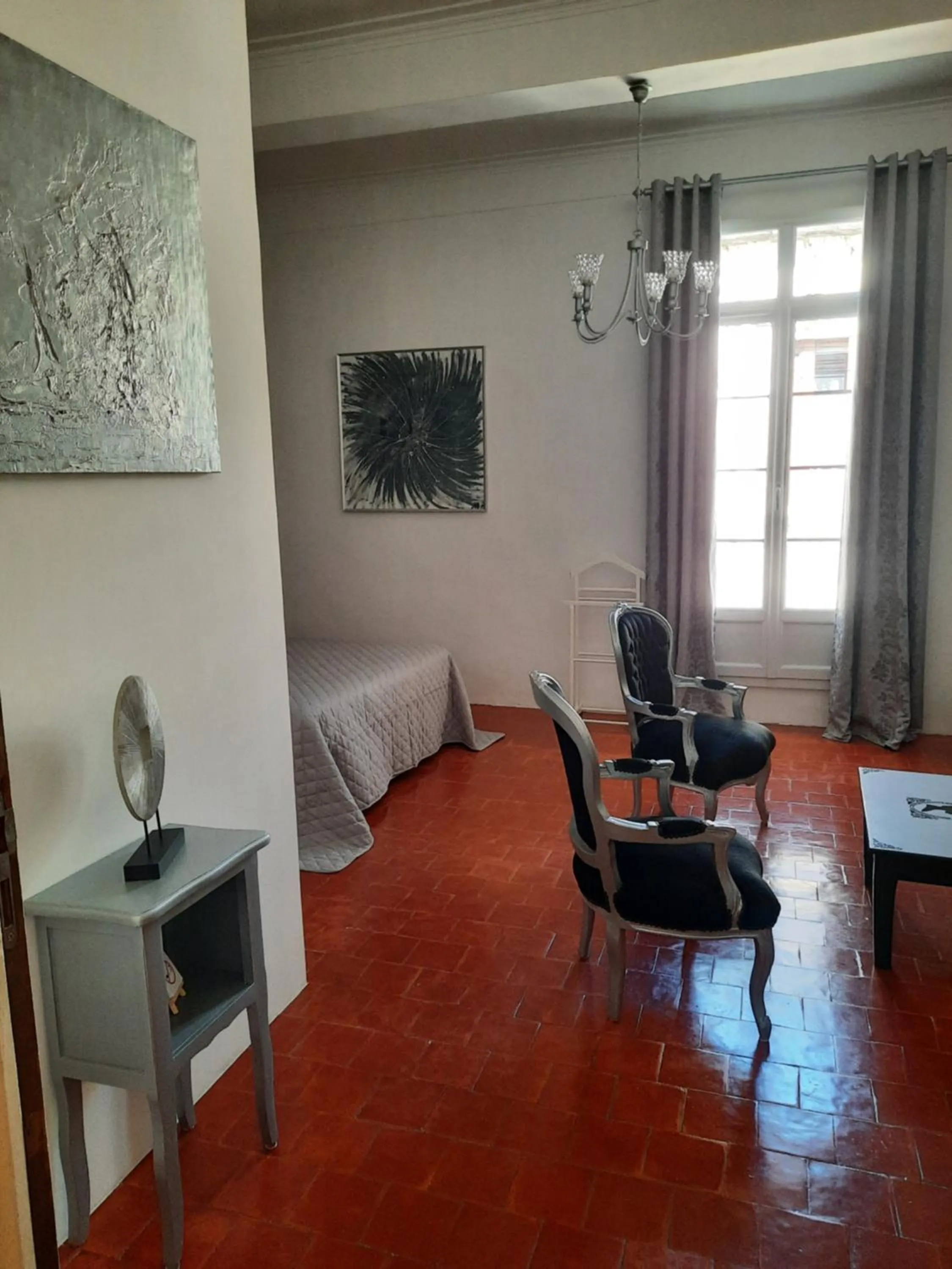 Living room in Chambres d'hôtes Belle Vigneronne