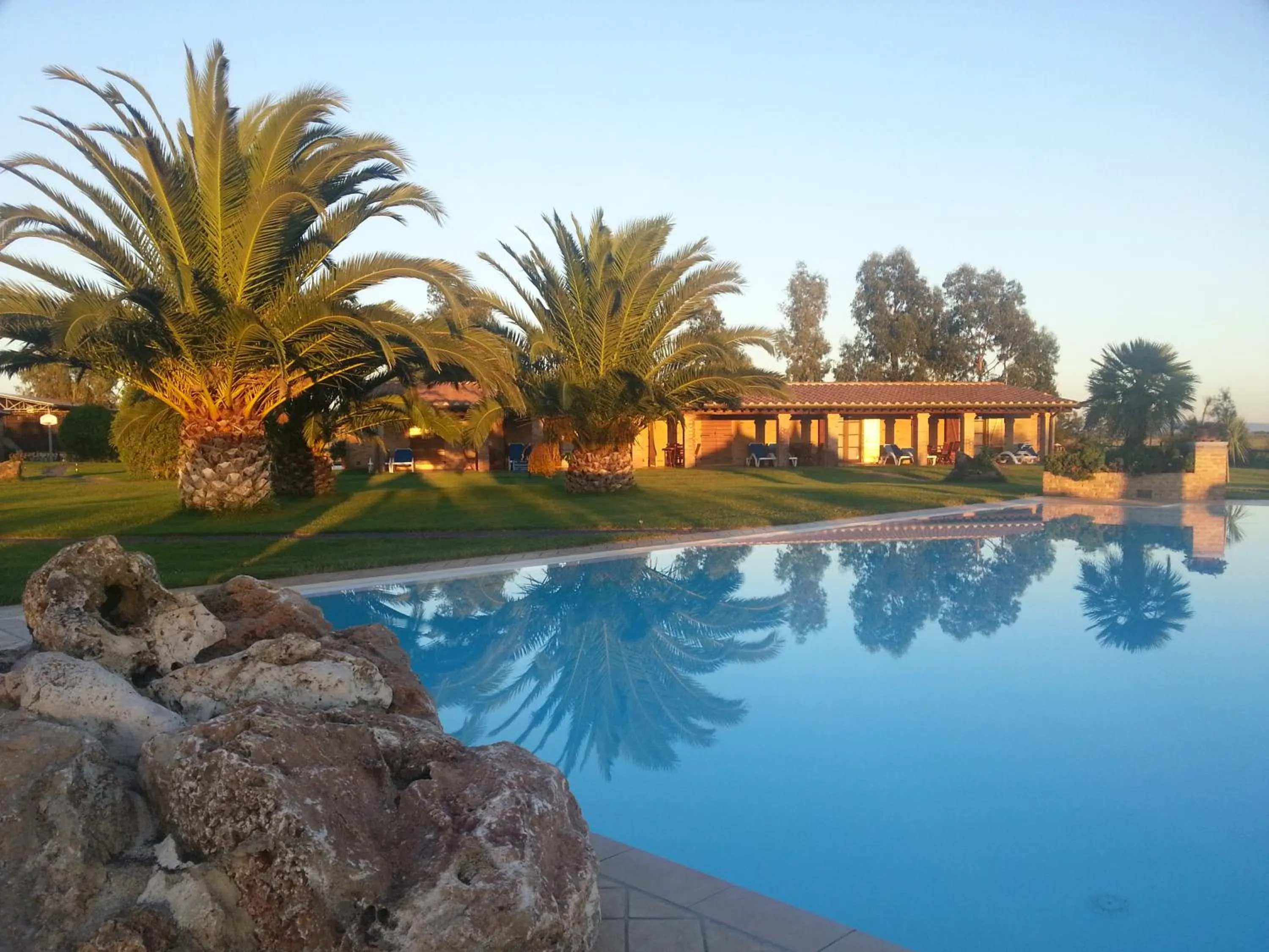 Swimming pool in Tenuta dei Principi