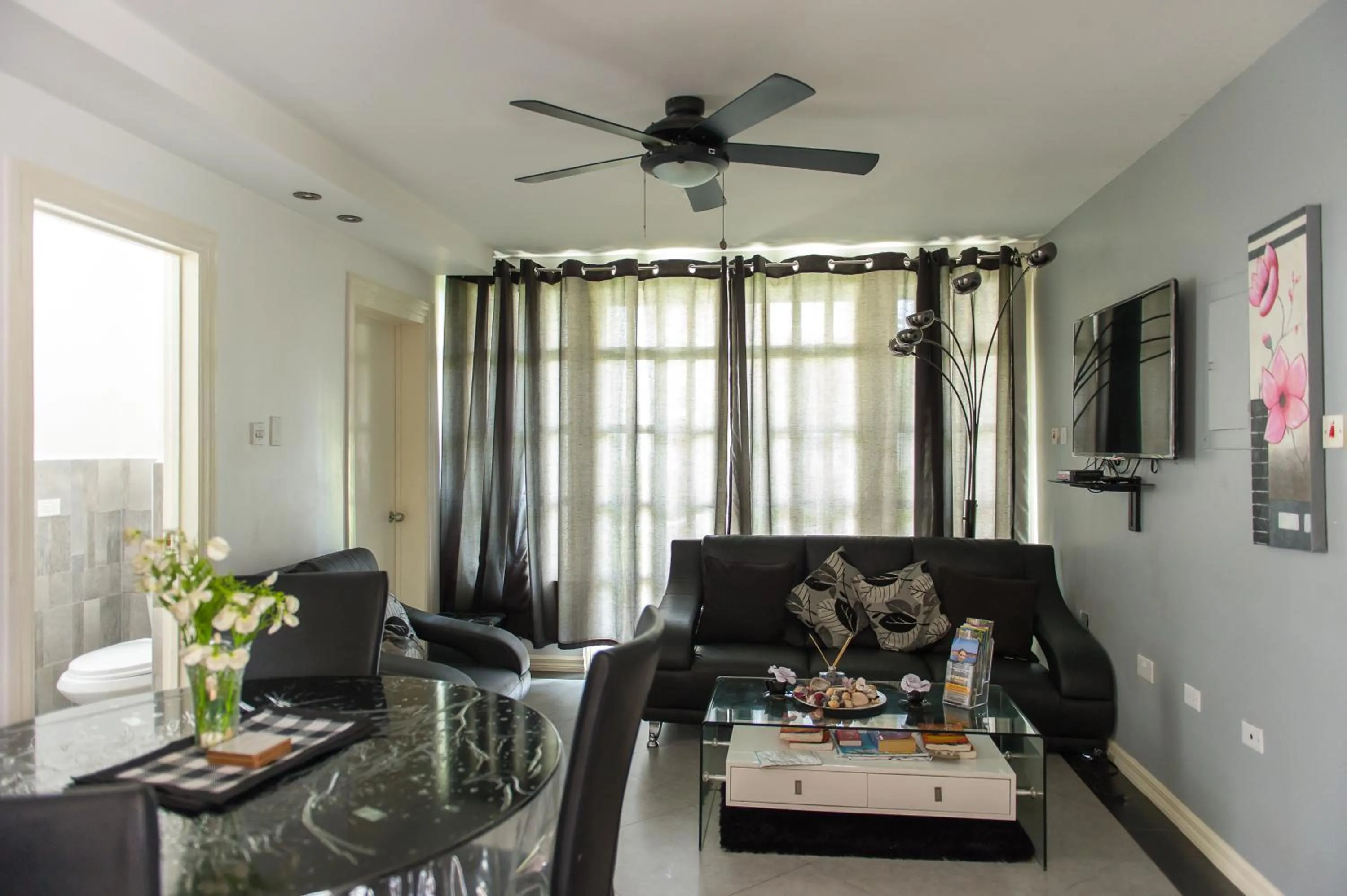 Living room in Deluxe SandCastles Condos