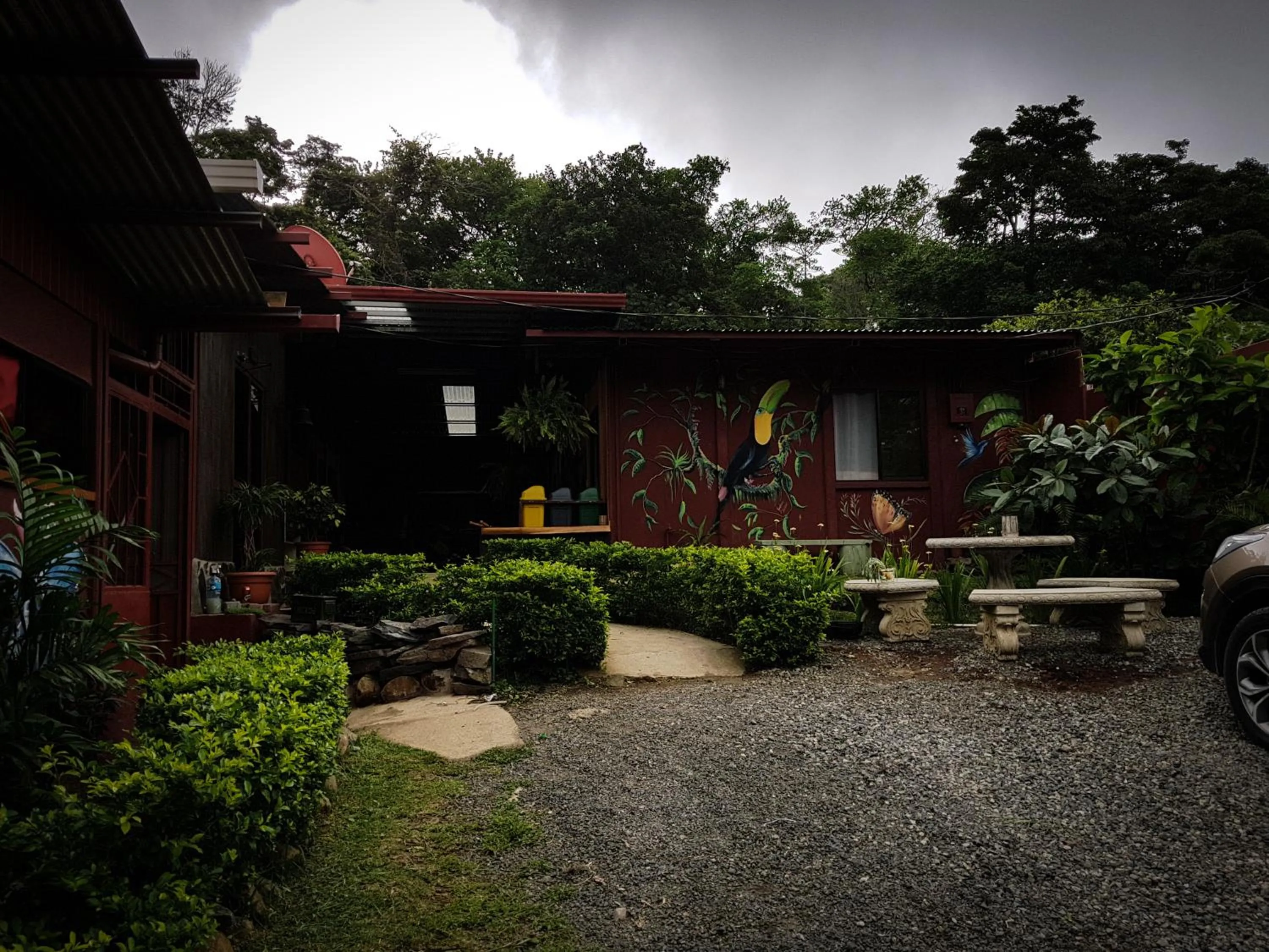 Decorative detail in Greemount Hotel