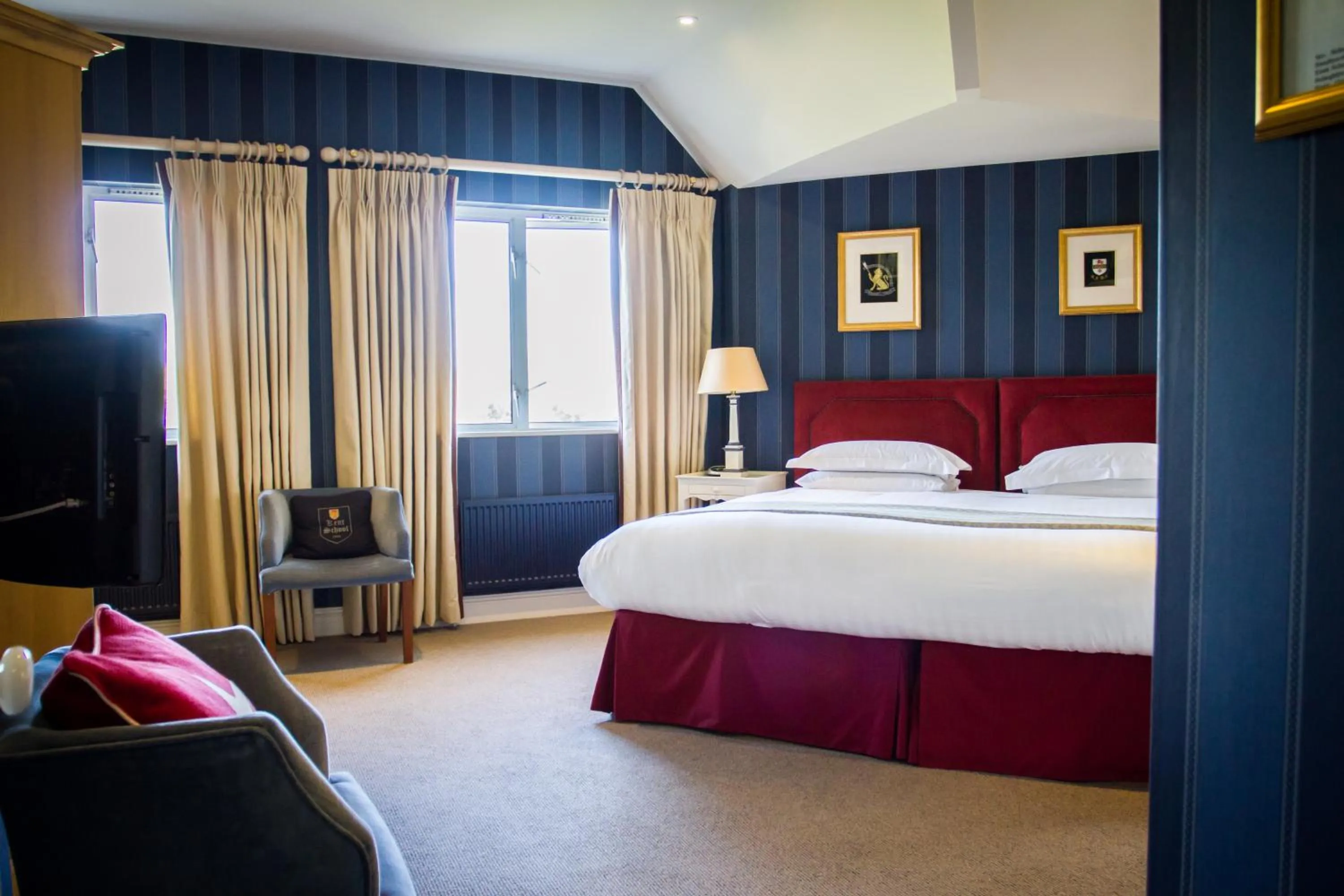 River view, Bed in Leander Club