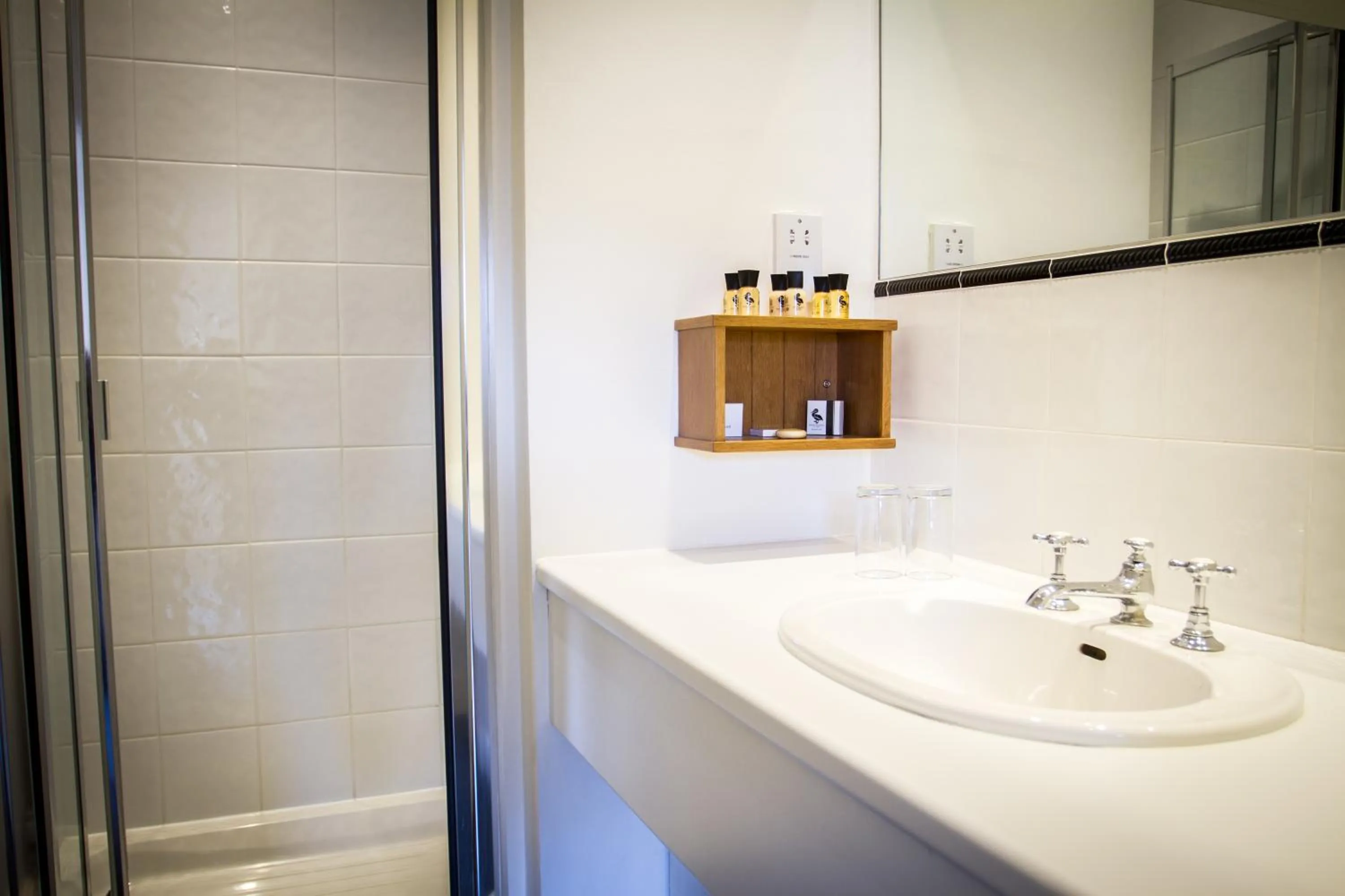 Bathroom in Leander Club