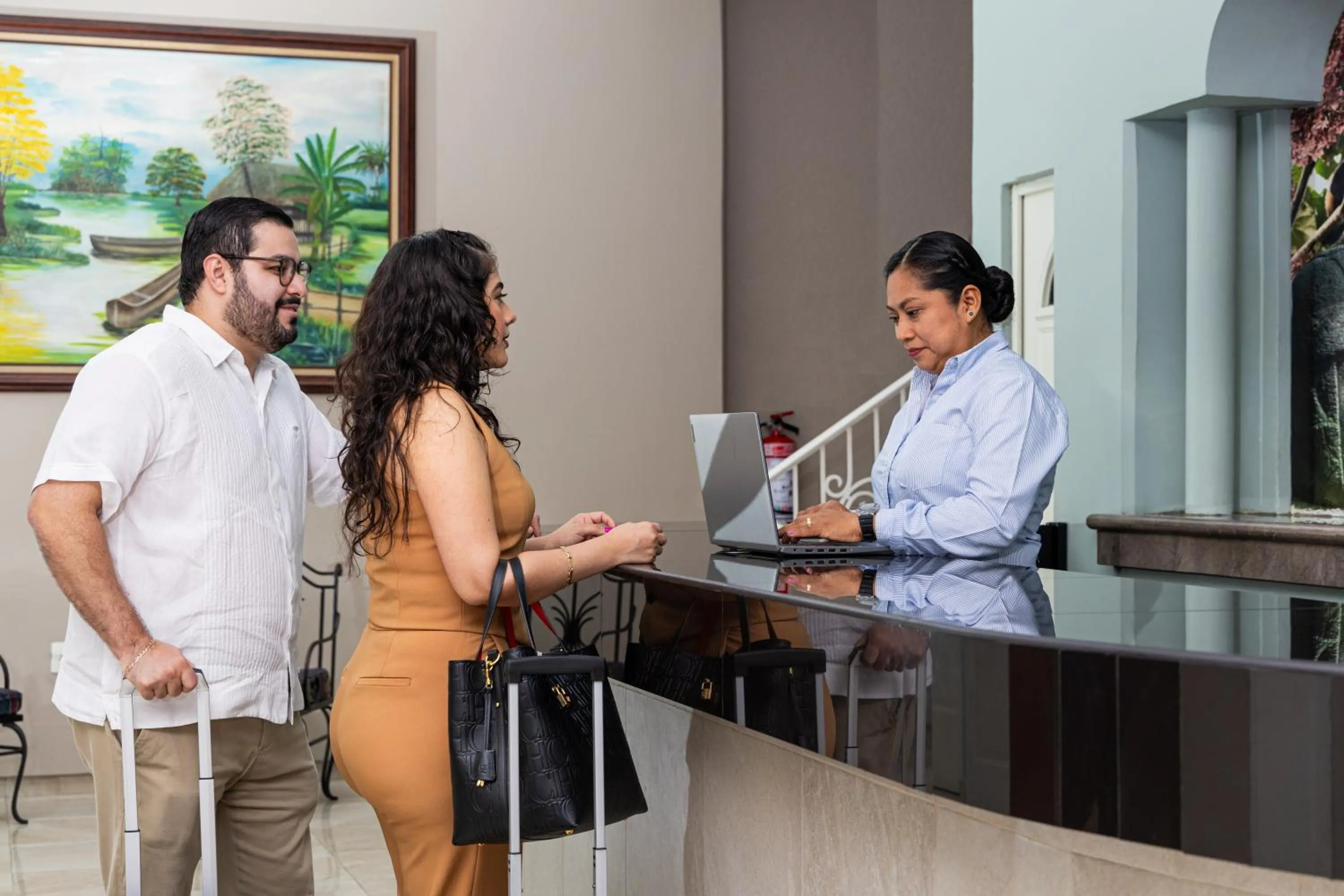 Lobby or reception in Hotel San Juan Centro