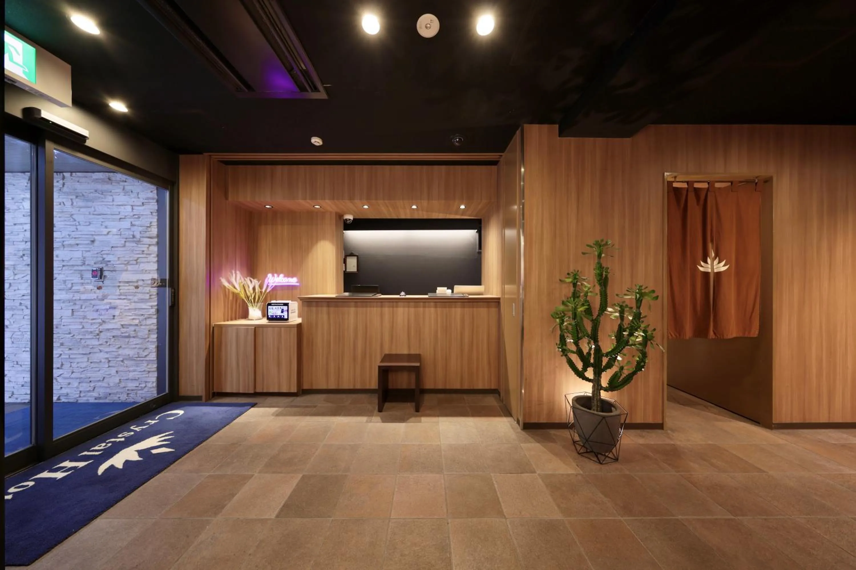 Facade/entrance in Nipponbashi Crystal Hotel