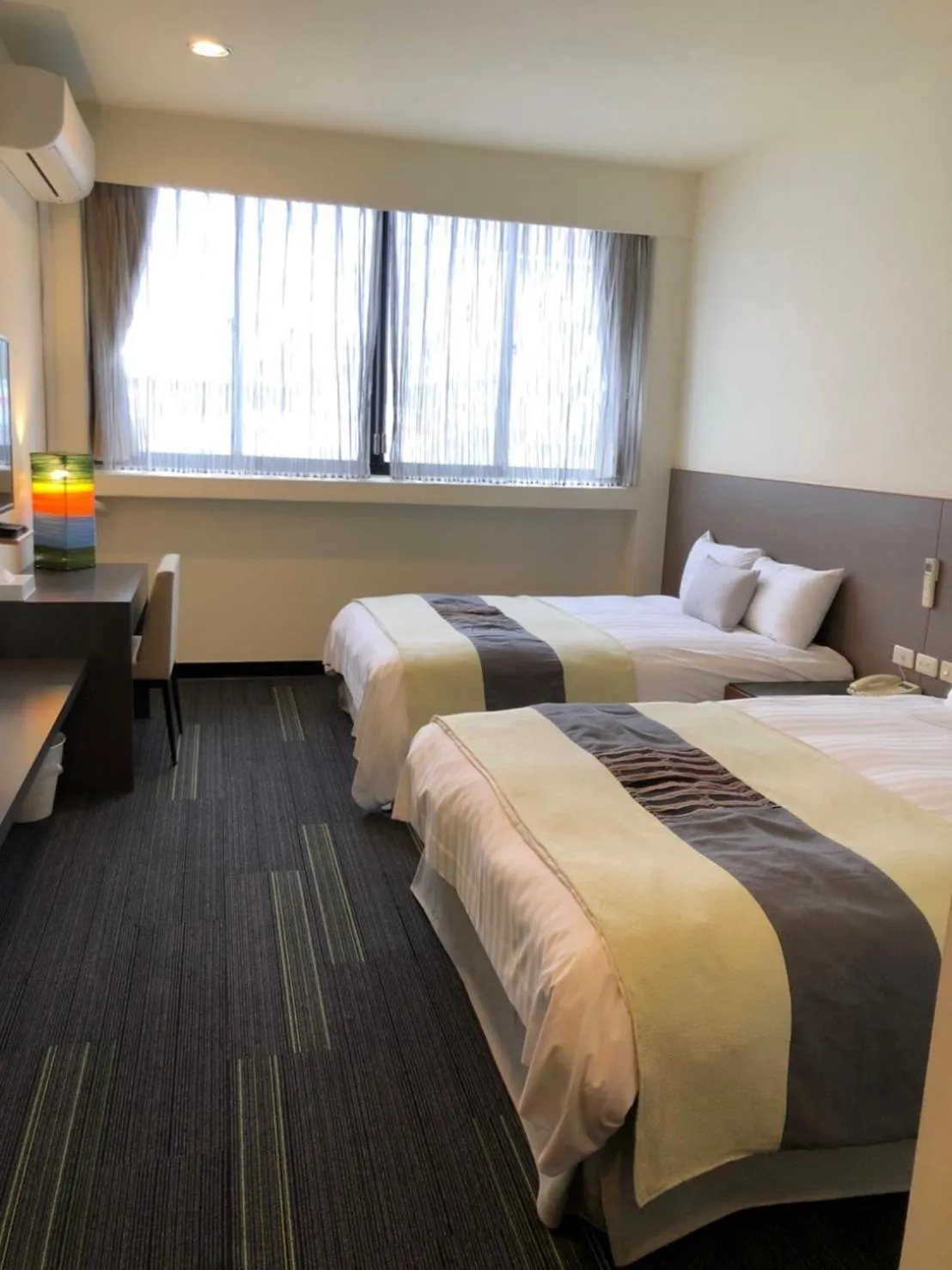 Decorative detail, Bed in Ita taiwan indigenous cultural resort