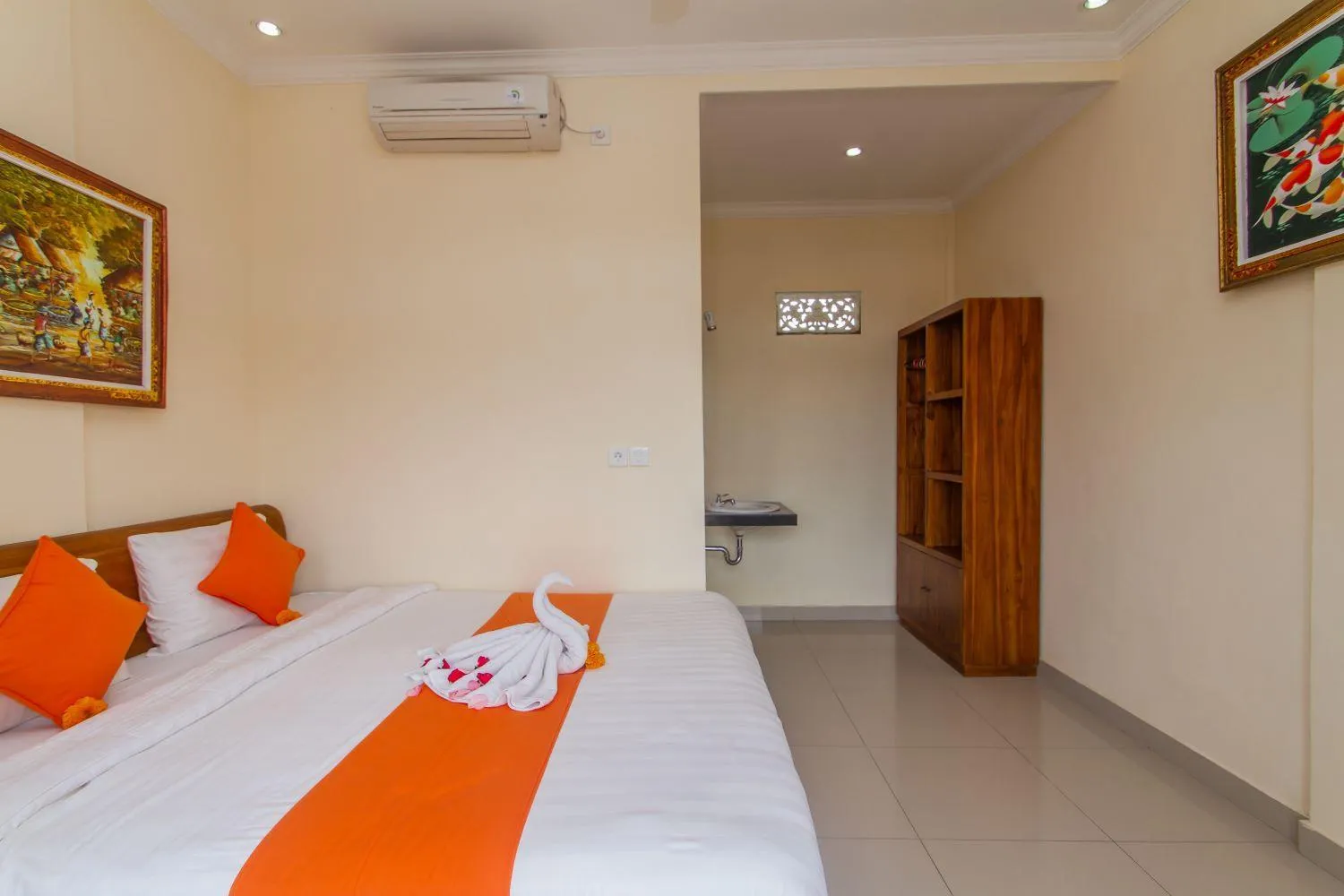 Bed in Umah Anila