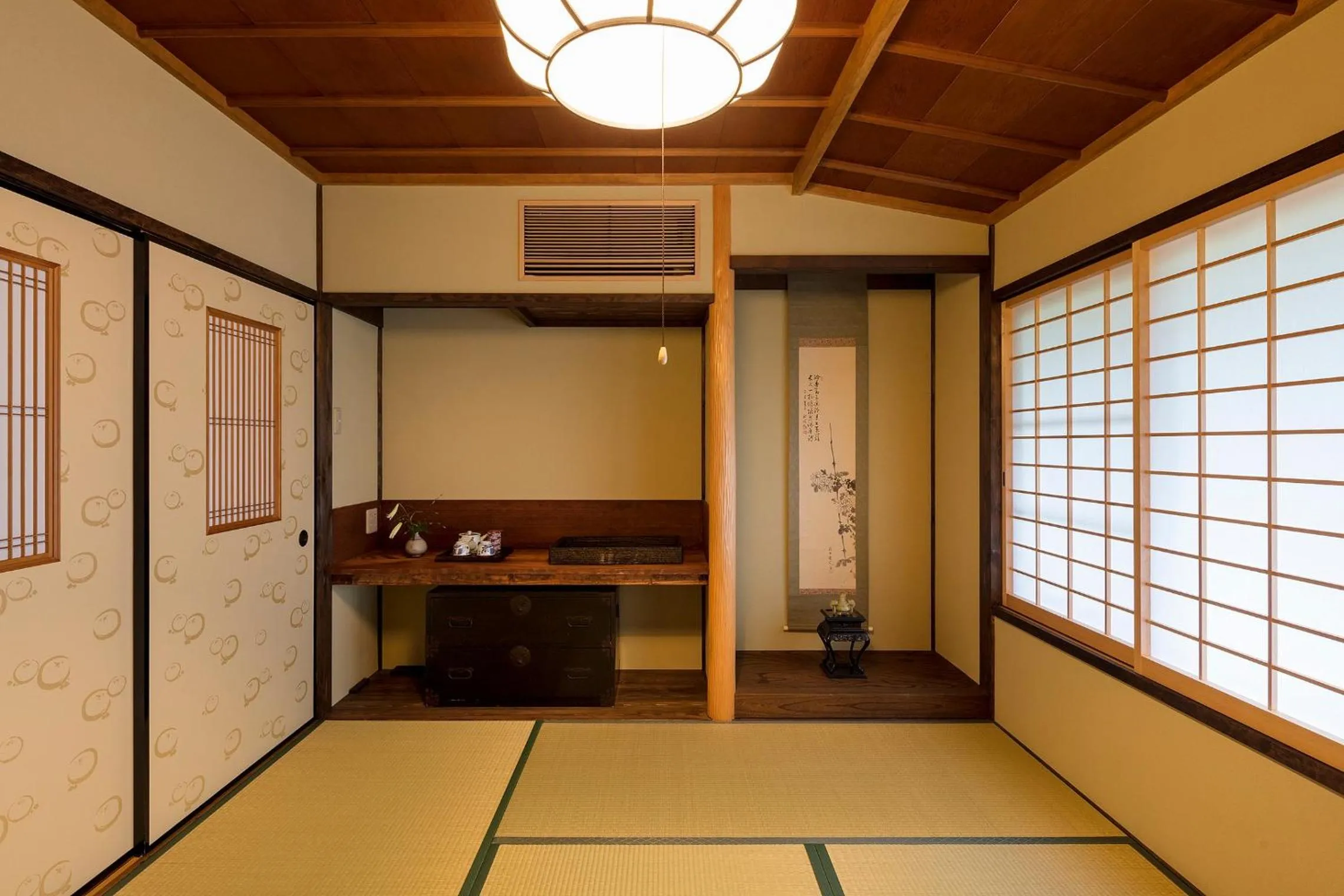 Bedroom in Garaku an Machiya House