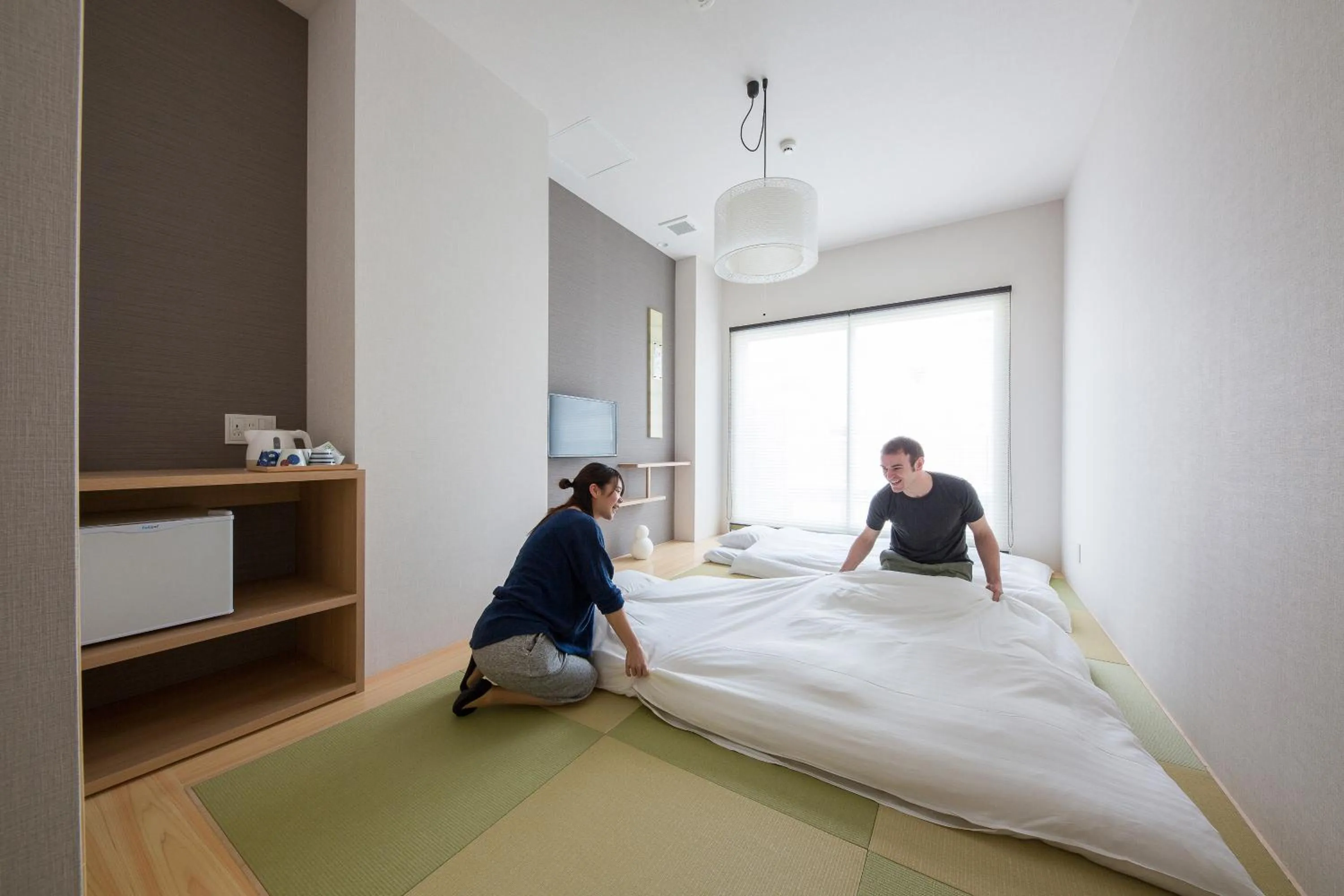 Photo of the whole room in Grids Sapporo Hotel&Hostel