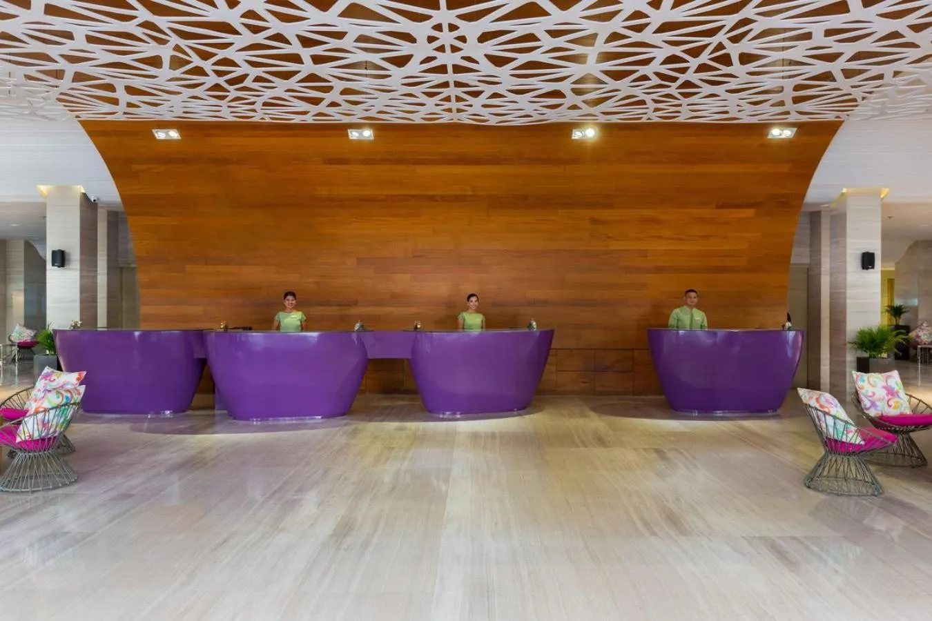 Lobby or reception in Savoy Hotel Boracay near Newcoast Beach