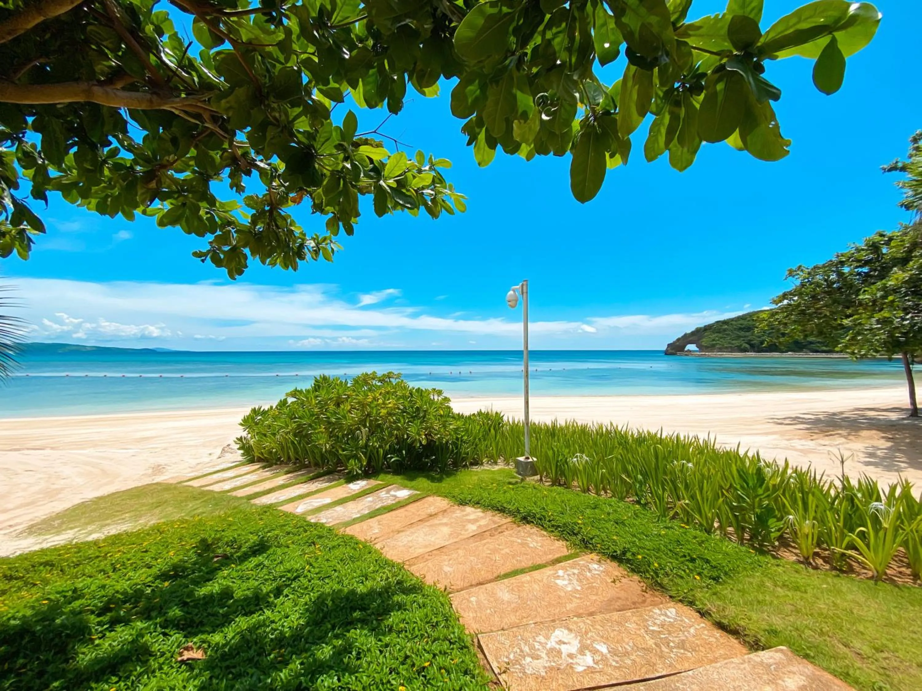 Beach in Savoy Hotel Boracay near Newcoast Beach