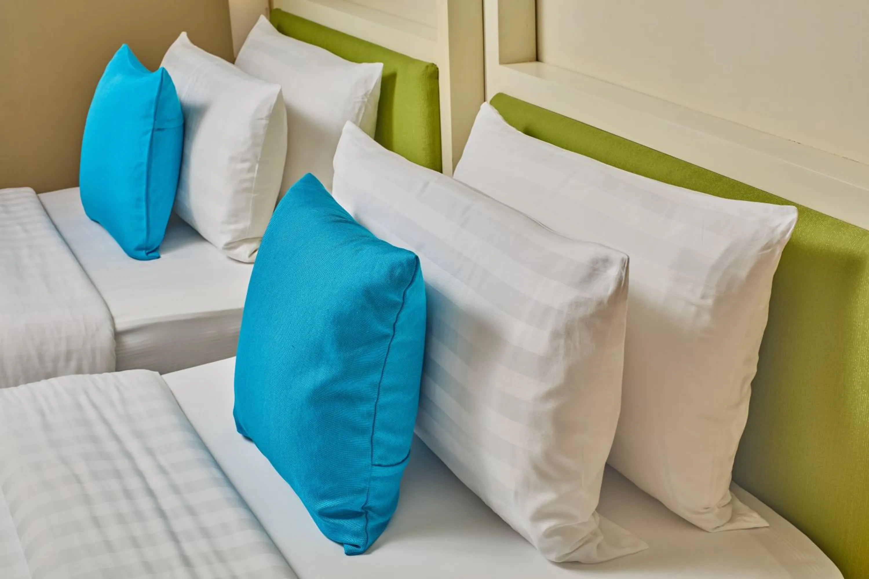 Bed in Savoy Hotel Boracay near Newcoast Beach