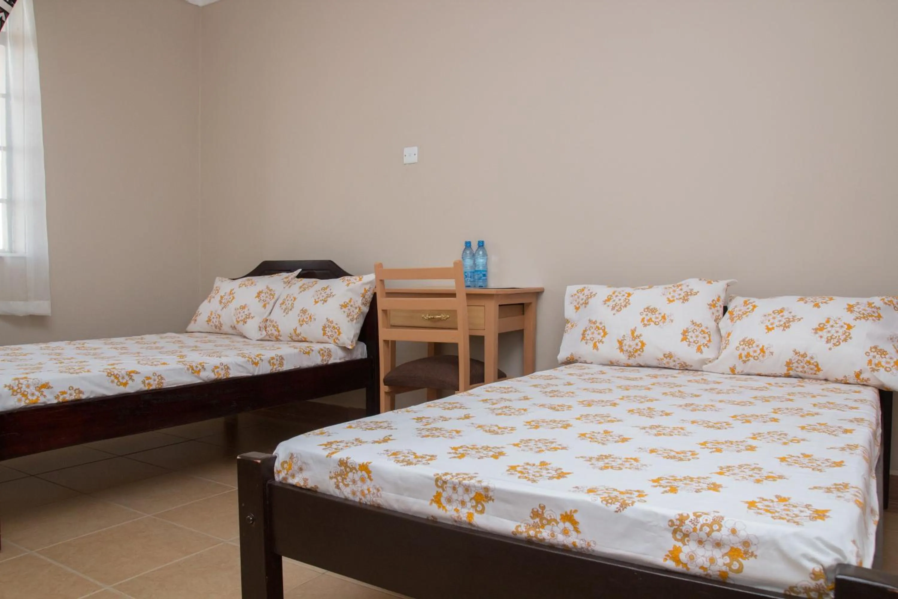 Bed in Nairobi Airport Apartments