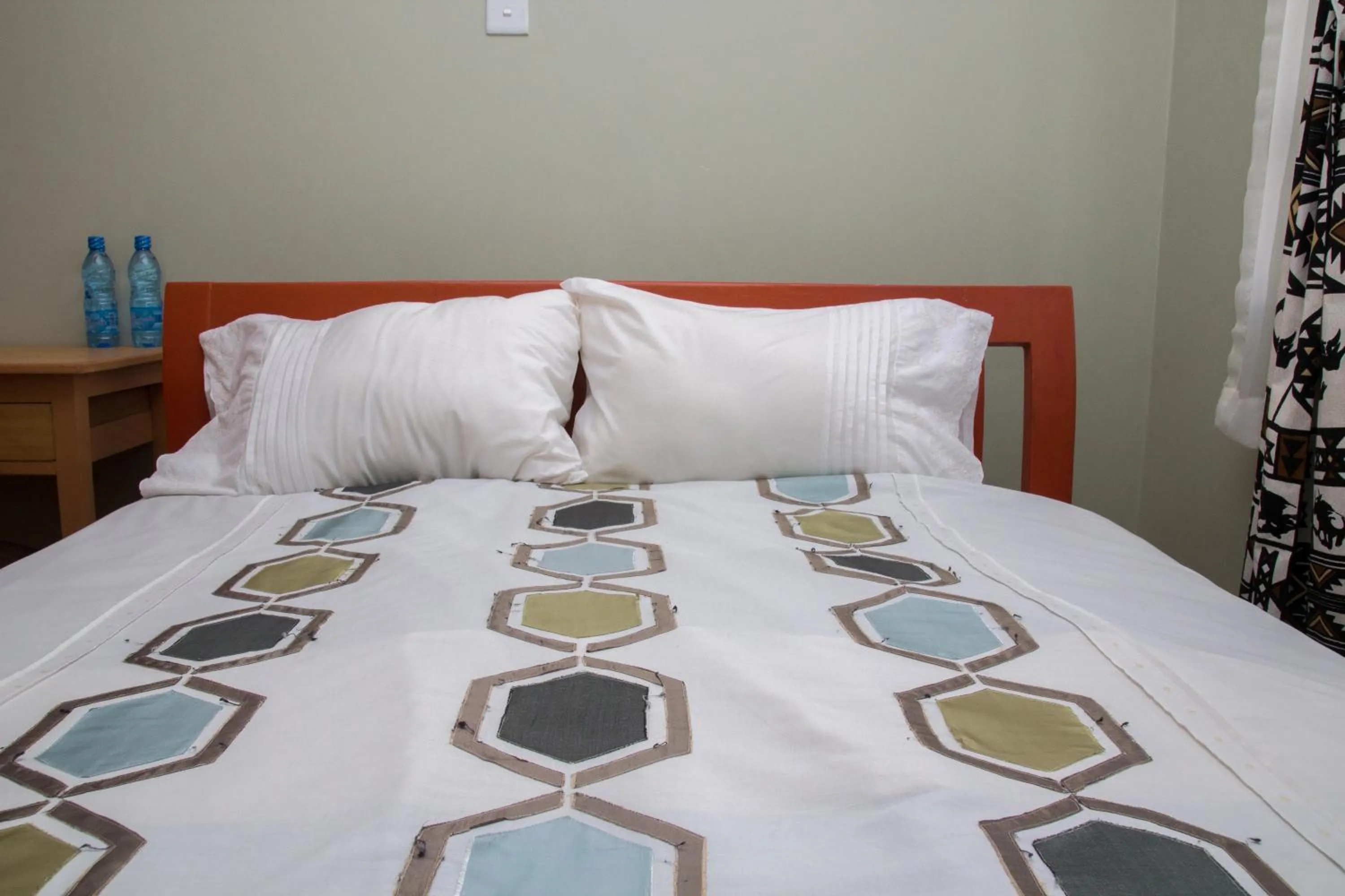 Bed in Nairobi Airport Apartments