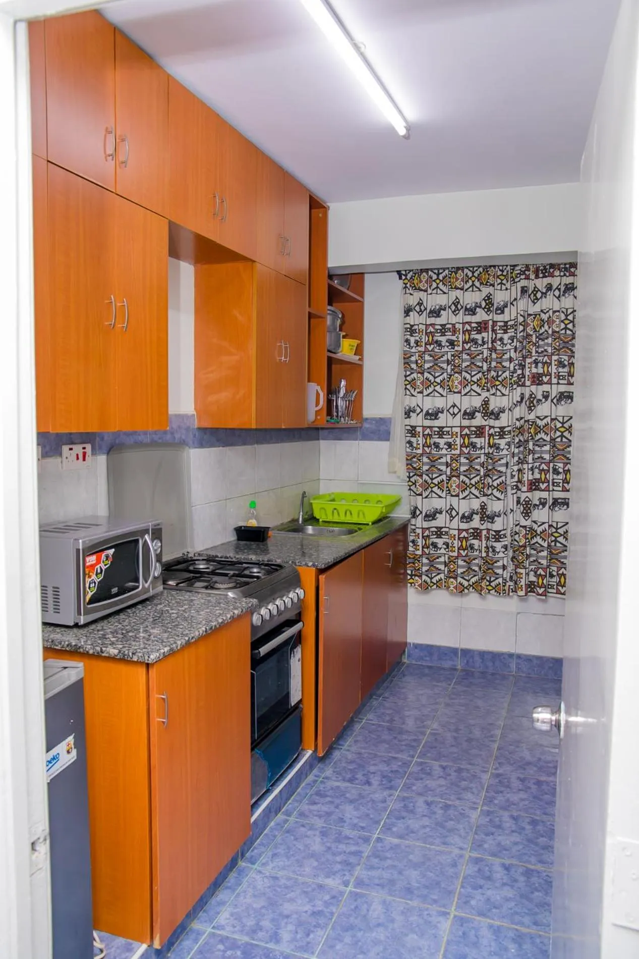 Kitchen or kitchenette in Nairobi Airport Apartments