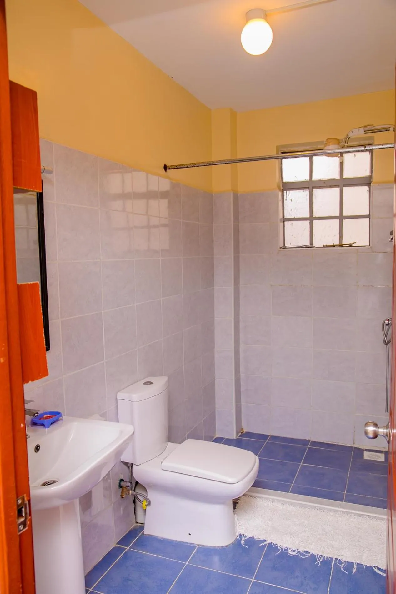Shower in Nairobi Airport Apartments