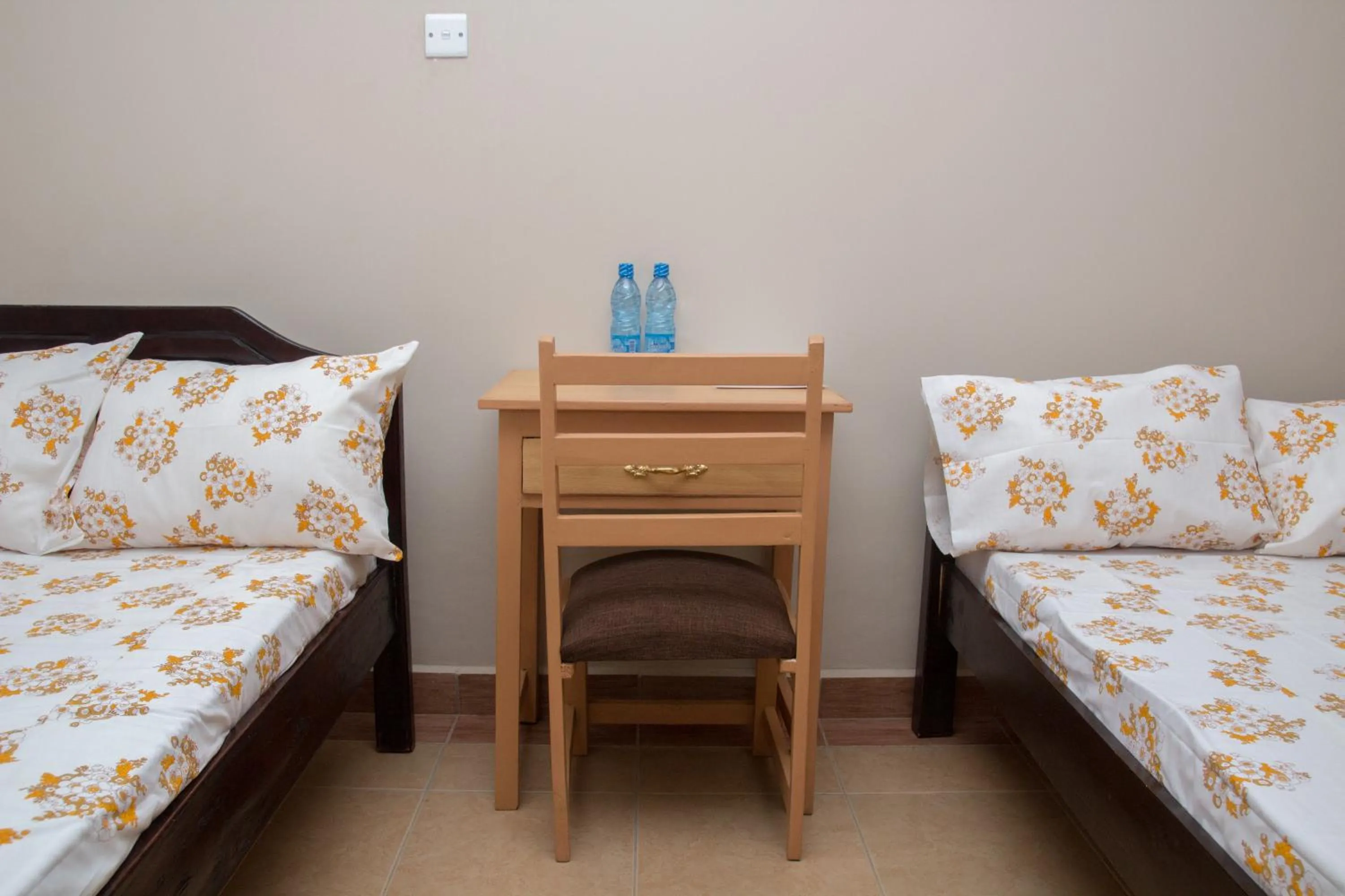 Bed in Nairobi Airport Apartments