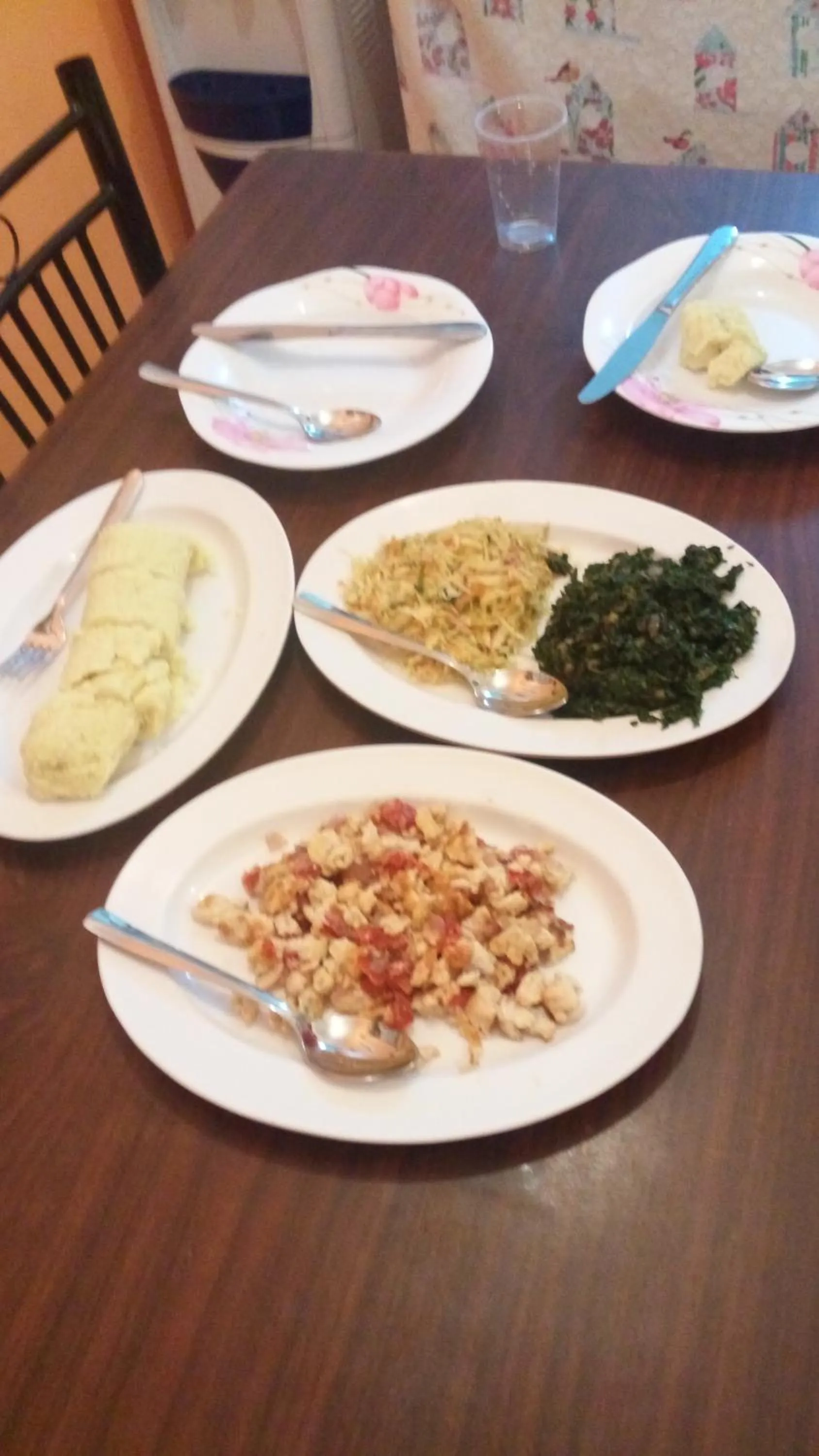 Dinner in Nairobi Airport Apartments