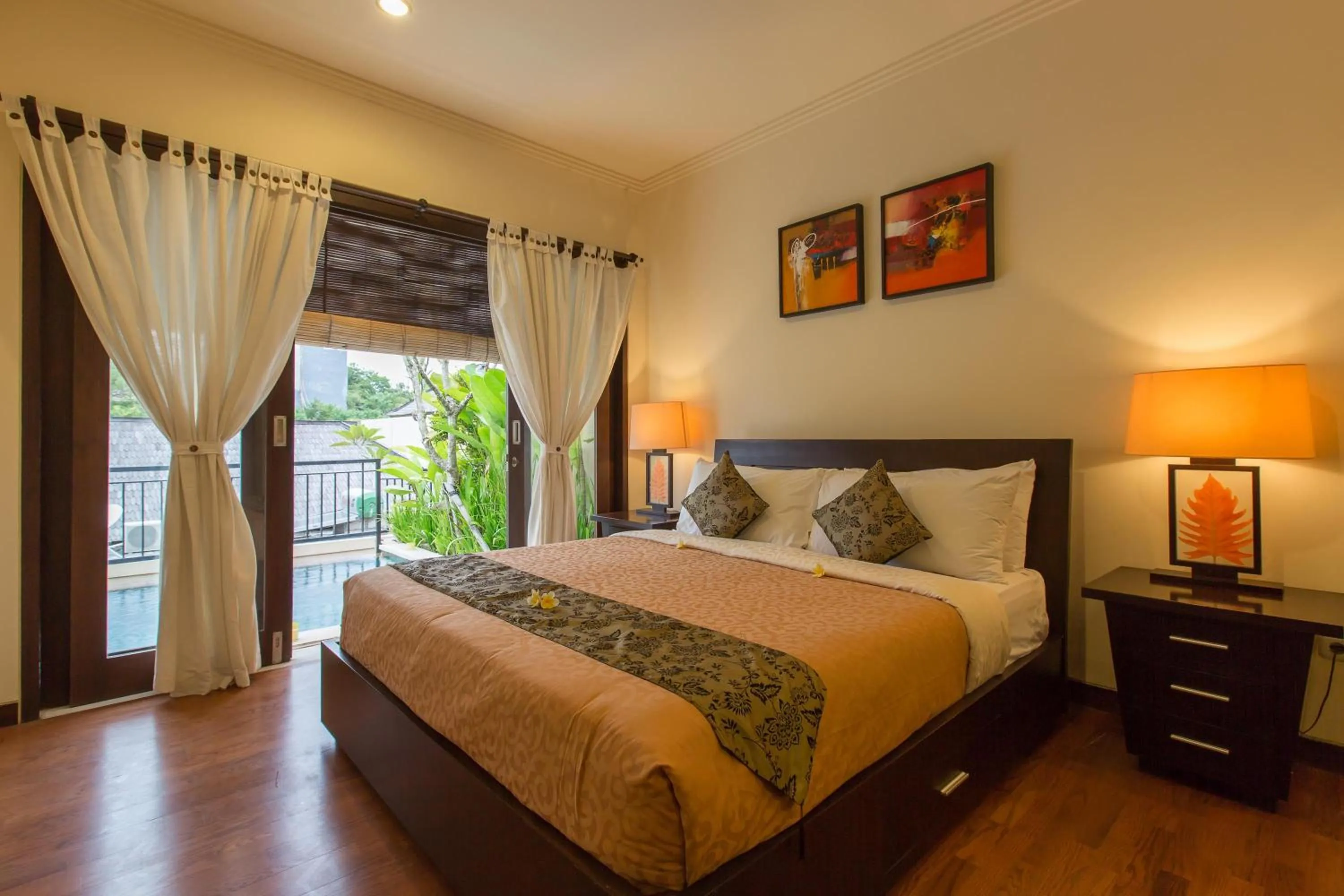 Bed in The Reika Villas by Nagisa Bali