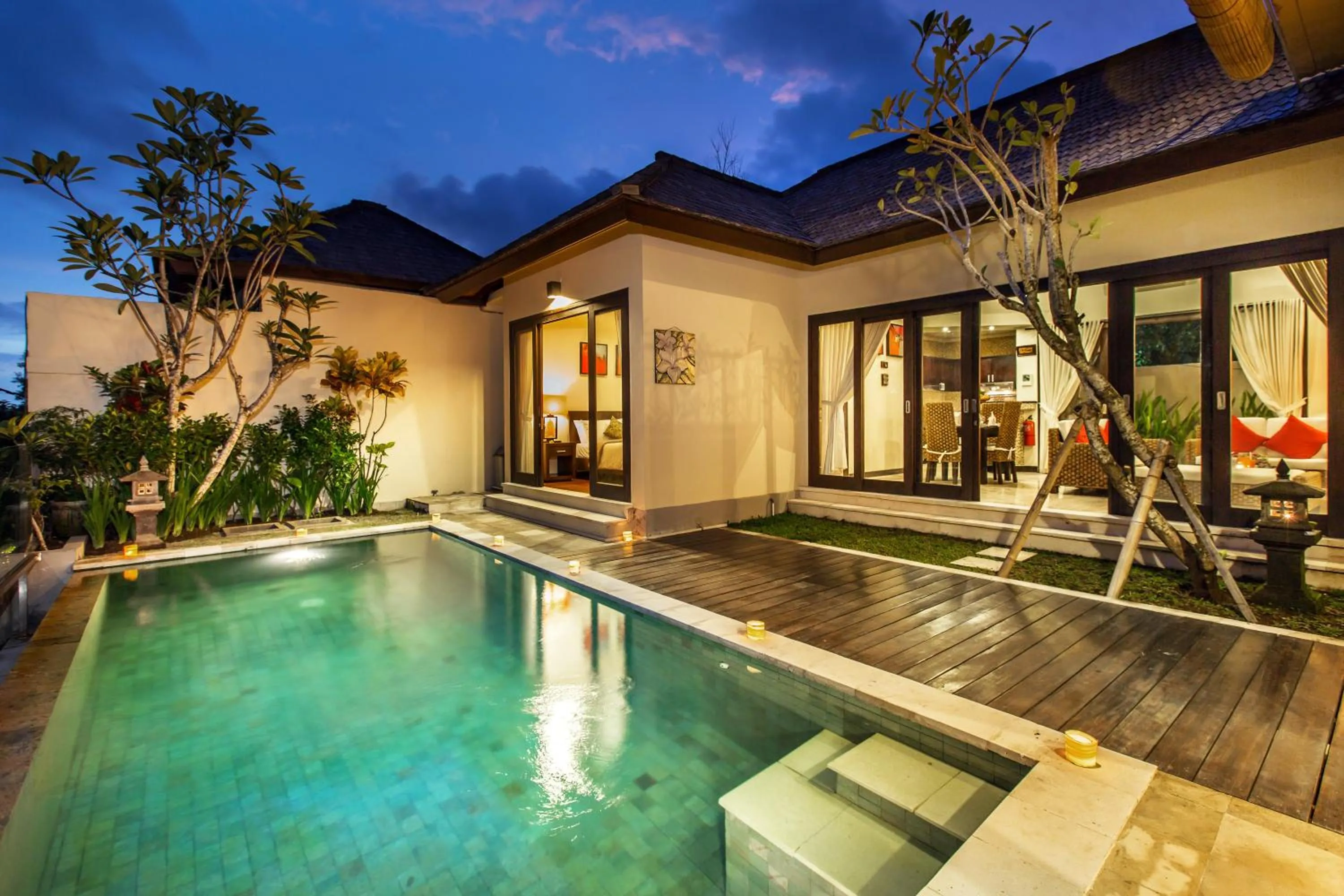 Swimming pool in The Reika Villas by Nagisa Bali