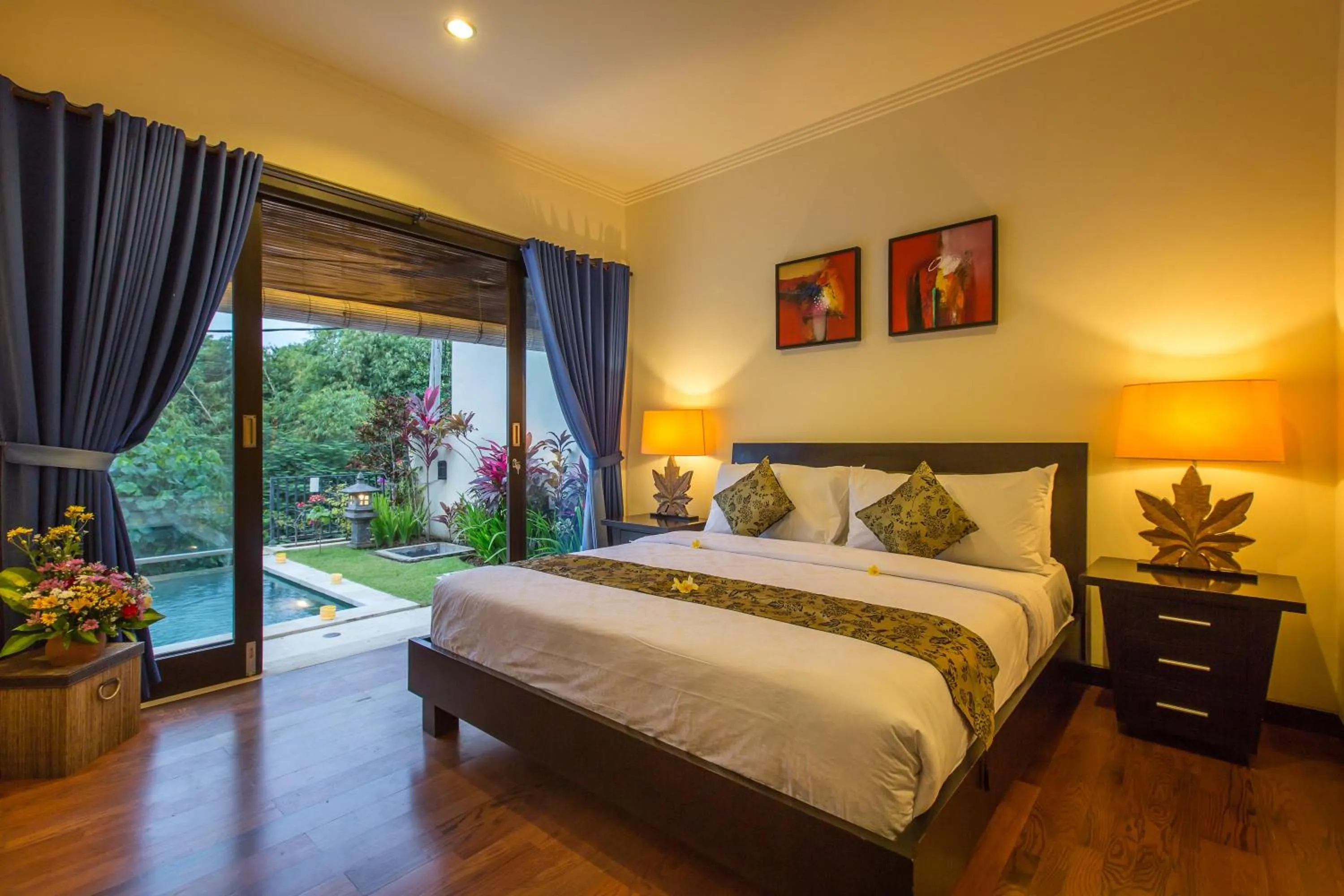 Bed in The Reika Villas by Nagisa Bali