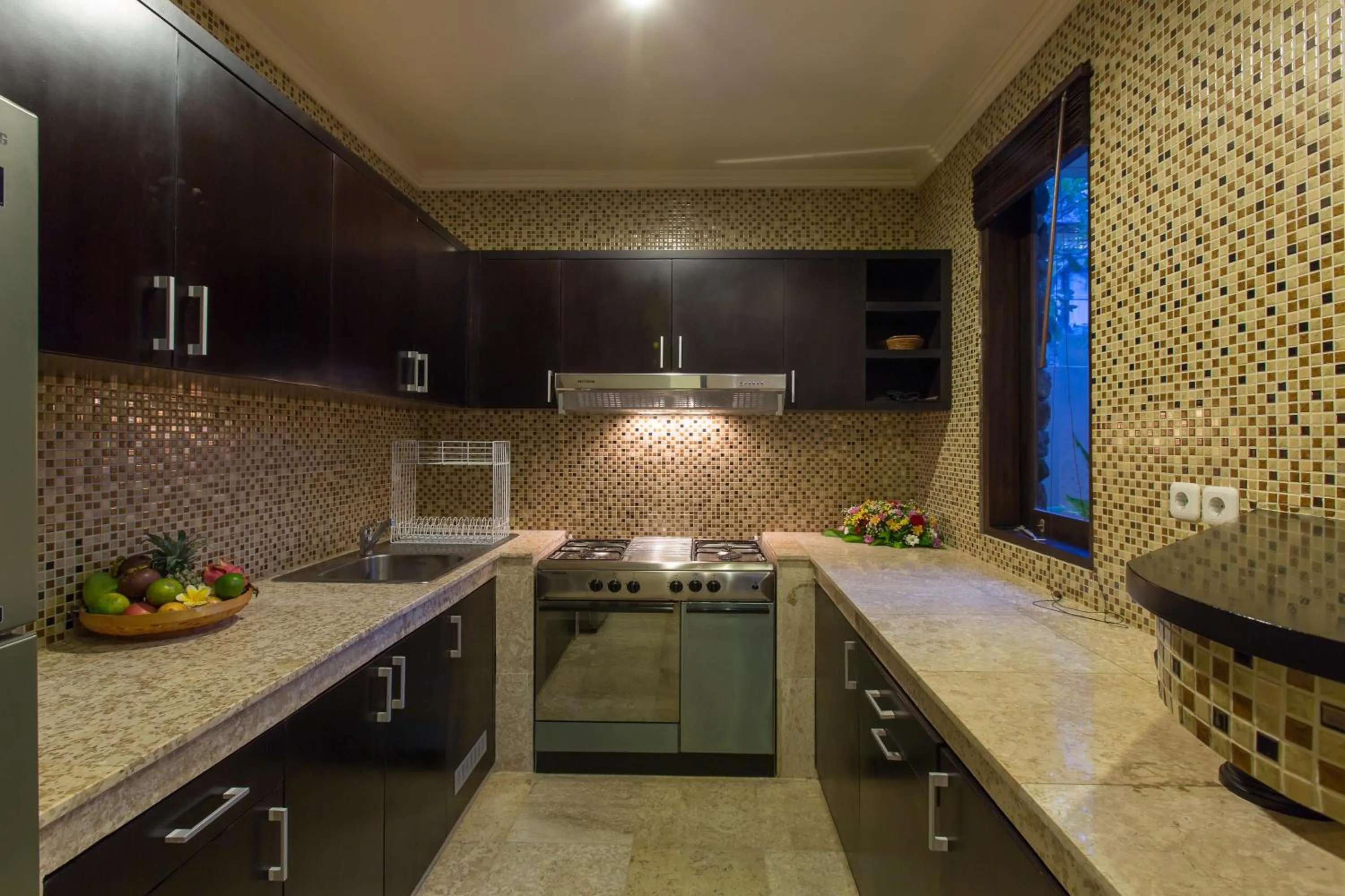 Kitchen or kitchenette in The Reika Villas by Nagisa Bali