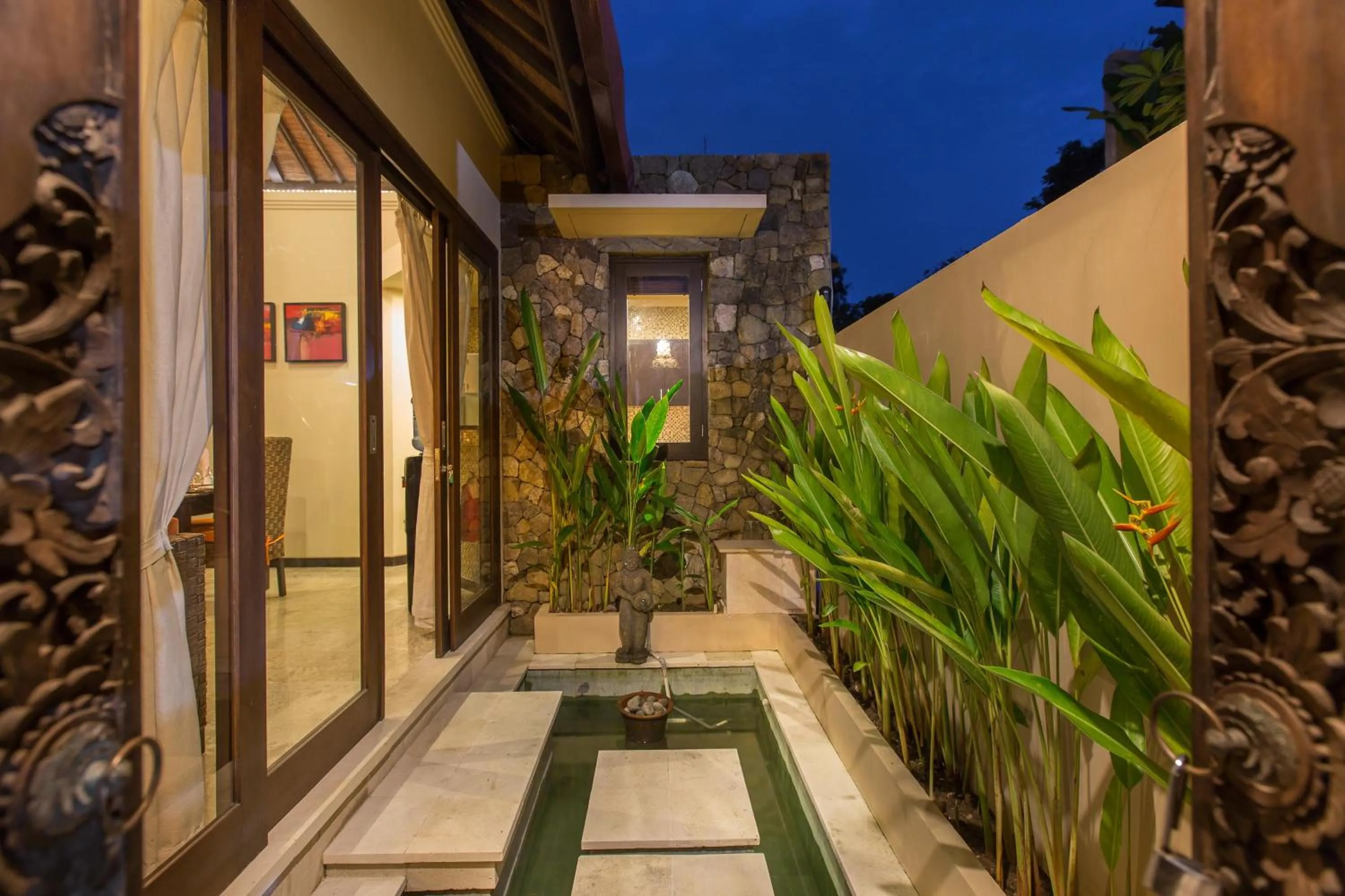 Patio in The Reika Villas by Nagisa Bali