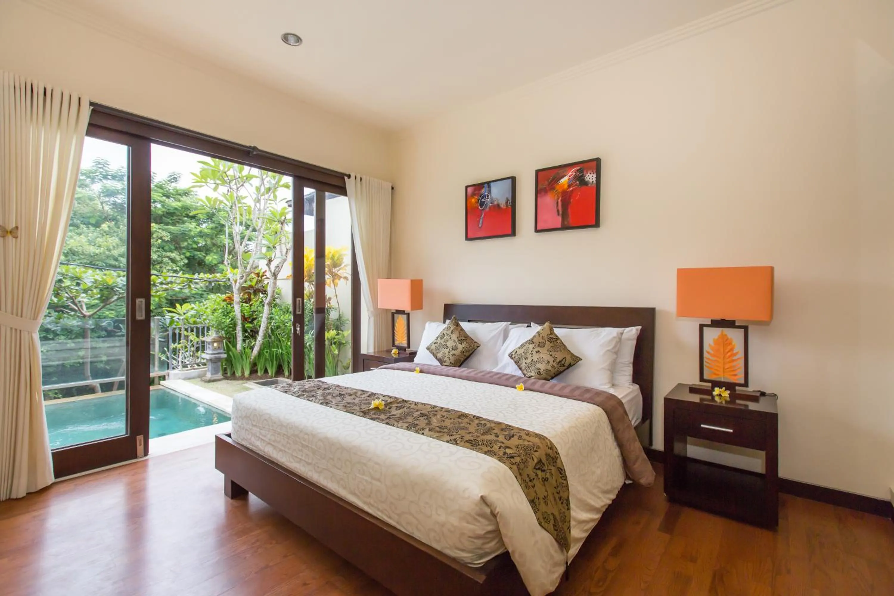 Bedroom, Bed in The Reika Villas by Nagisa Bali