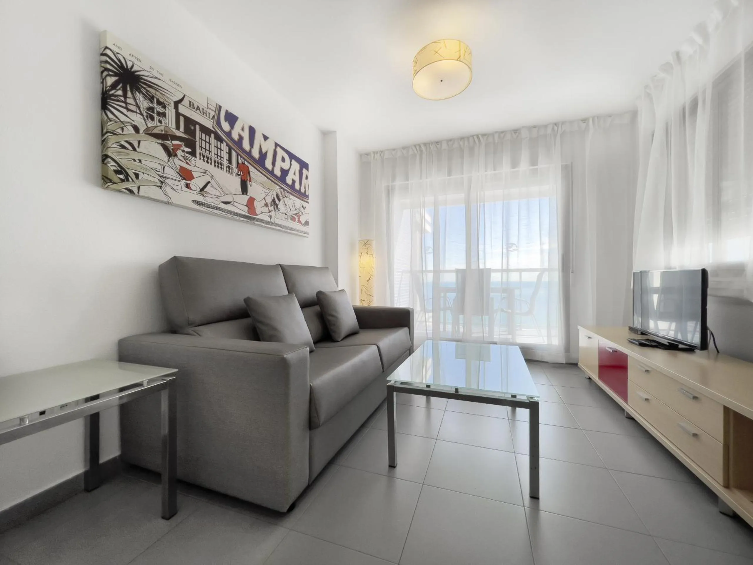 Communal lounge/ TV room in Apartamentos Hipocampos Calpe Rent Apart