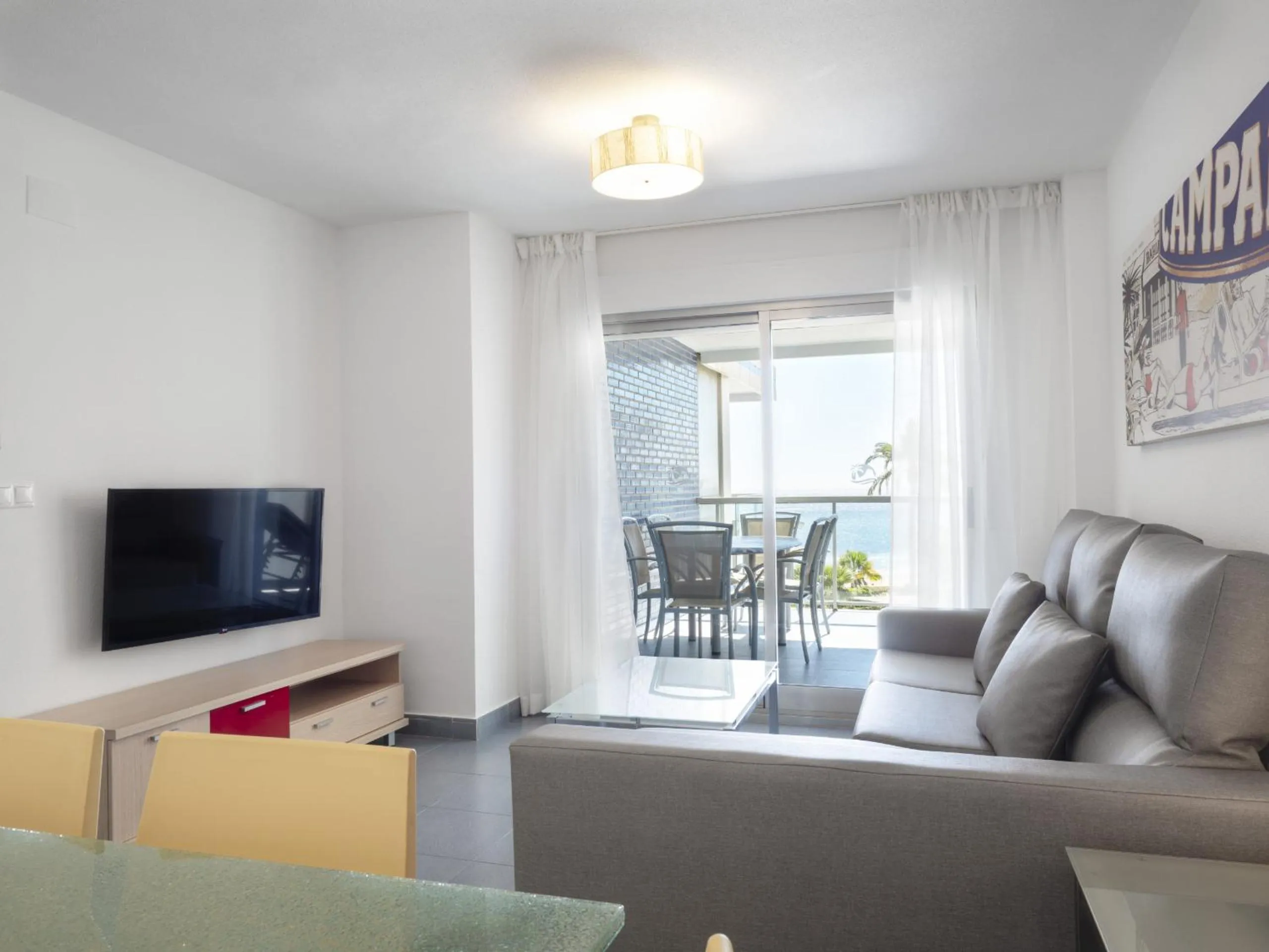 Communal lounge/ TV room in Apartamentos Hipocampos Calpe Rent Apart