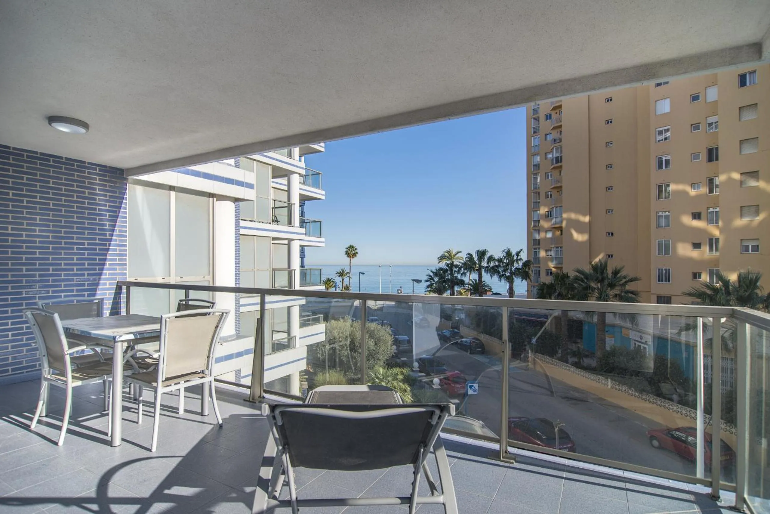 Balcony/Terrace in Apartamentos Hipocampos Calpe Rent Apart