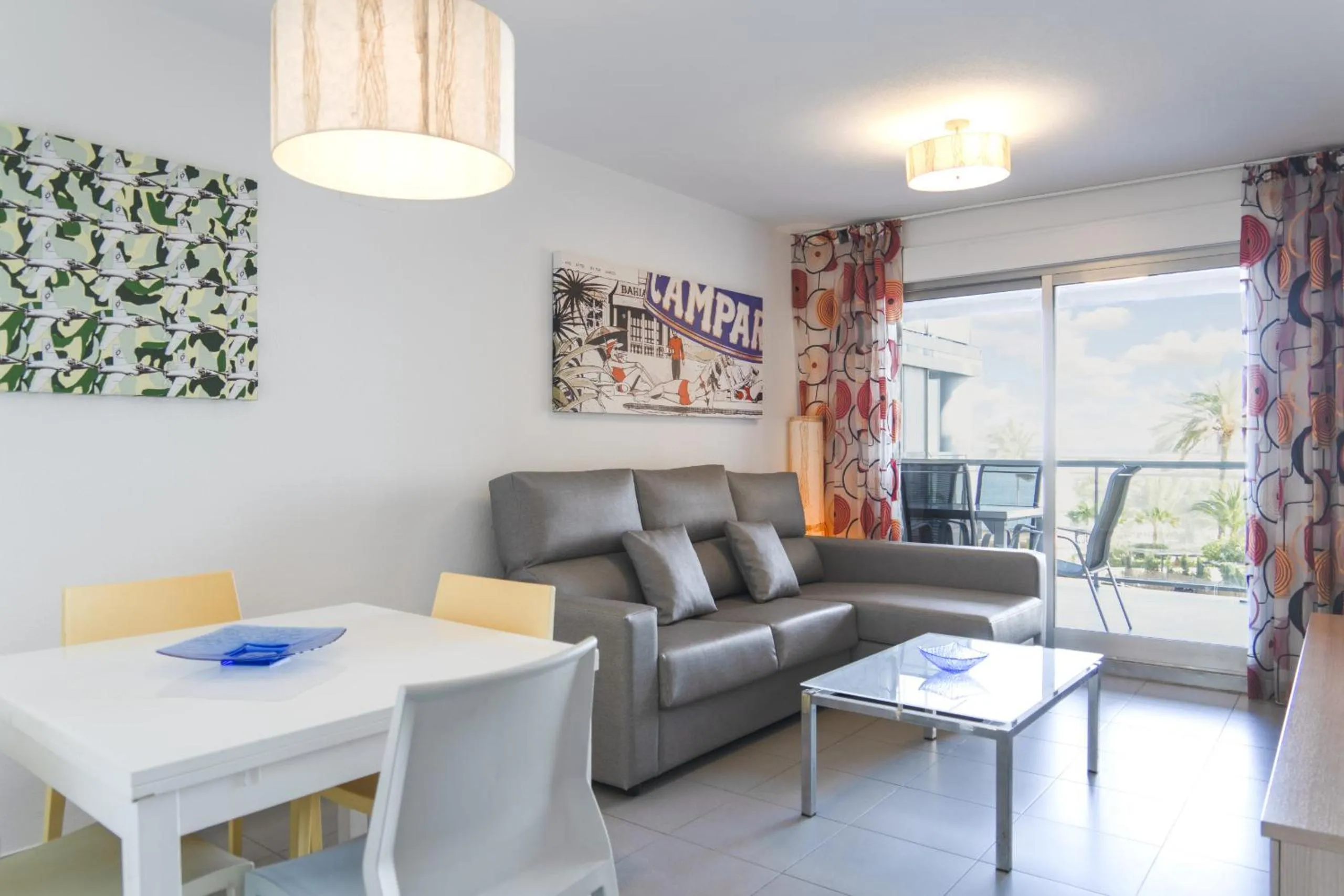 Communal lounge/ TV room in Apartamentos Hipocampos Calpe Rent Apart
