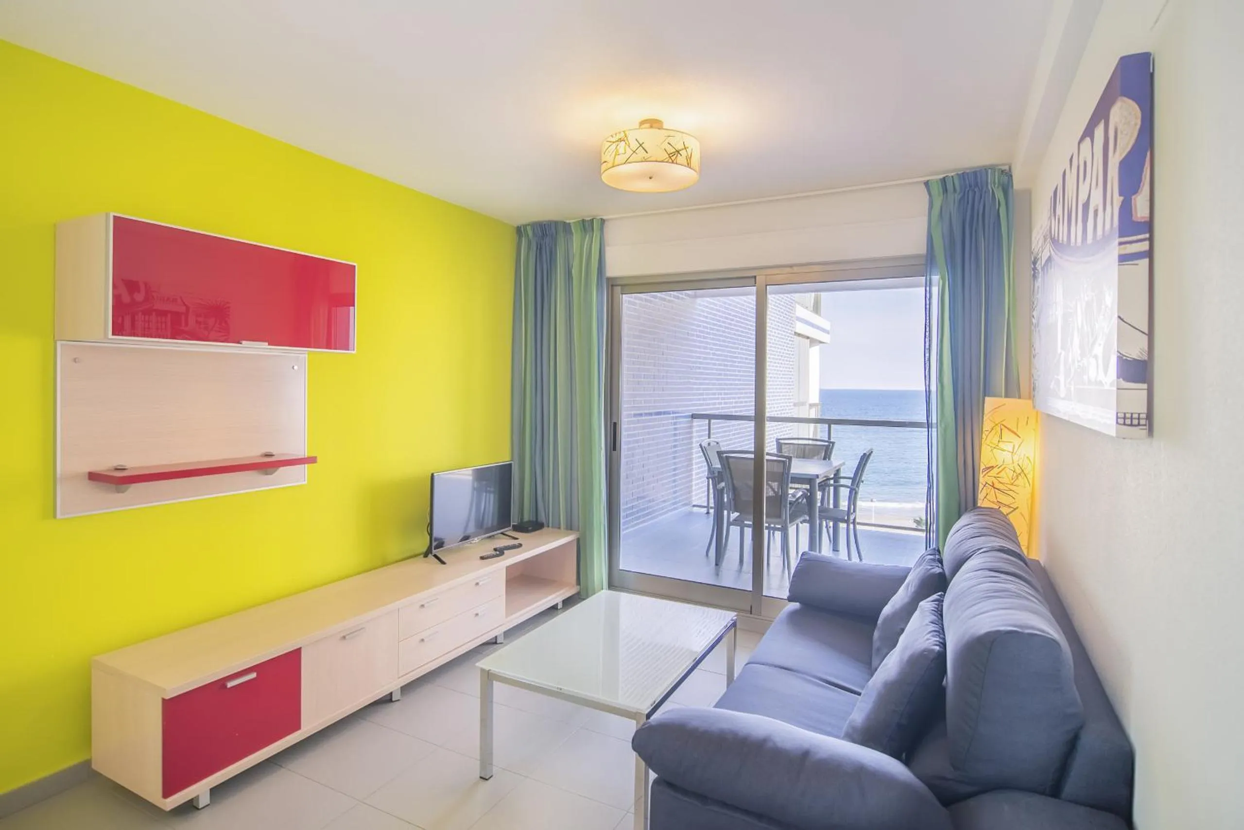 Communal lounge/ TV room in Apartamentos Hipocampos Calpe Rent Apart