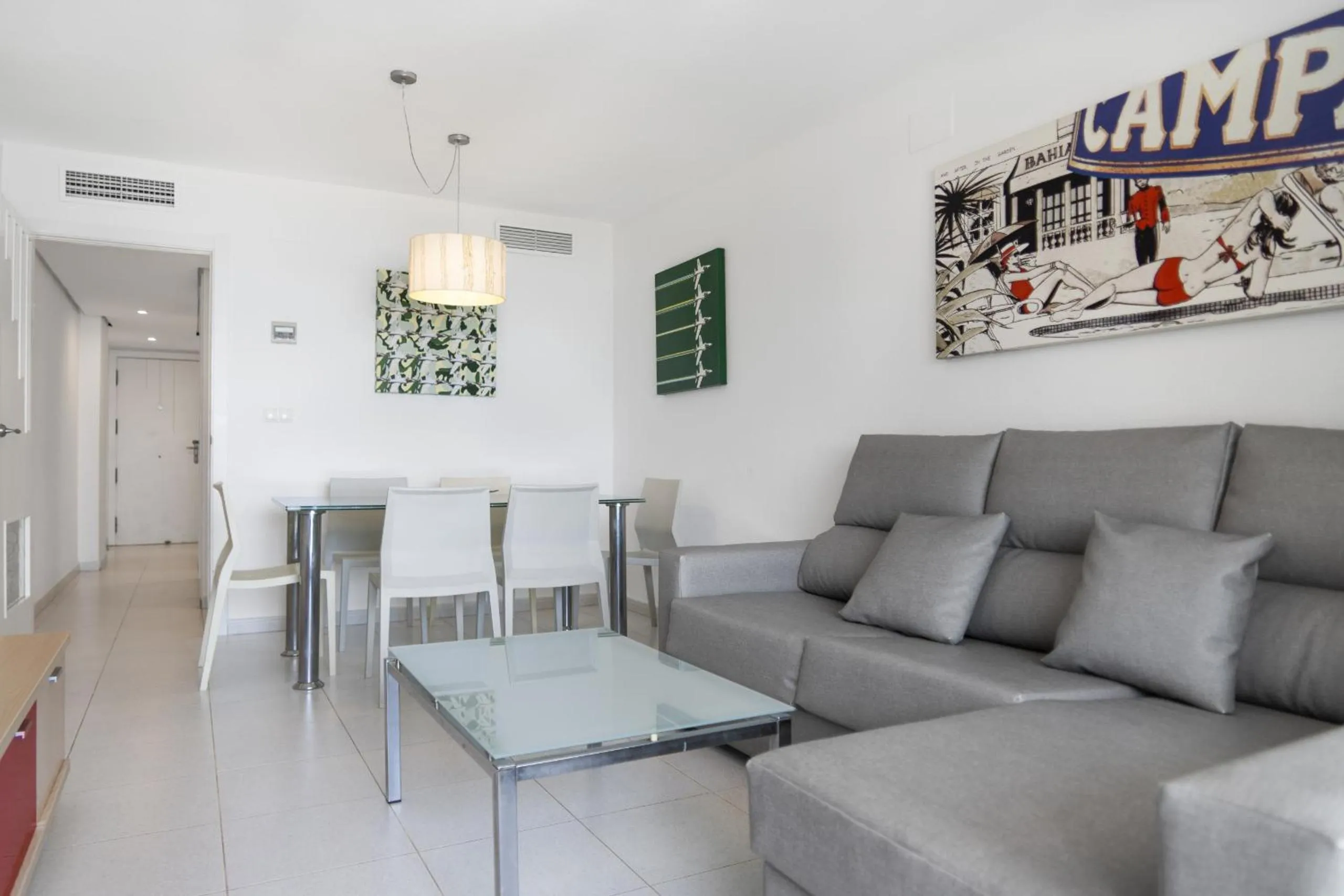 Communal lounge/ TV room in Apartamentos Hipocampos Calpe Rent Apart