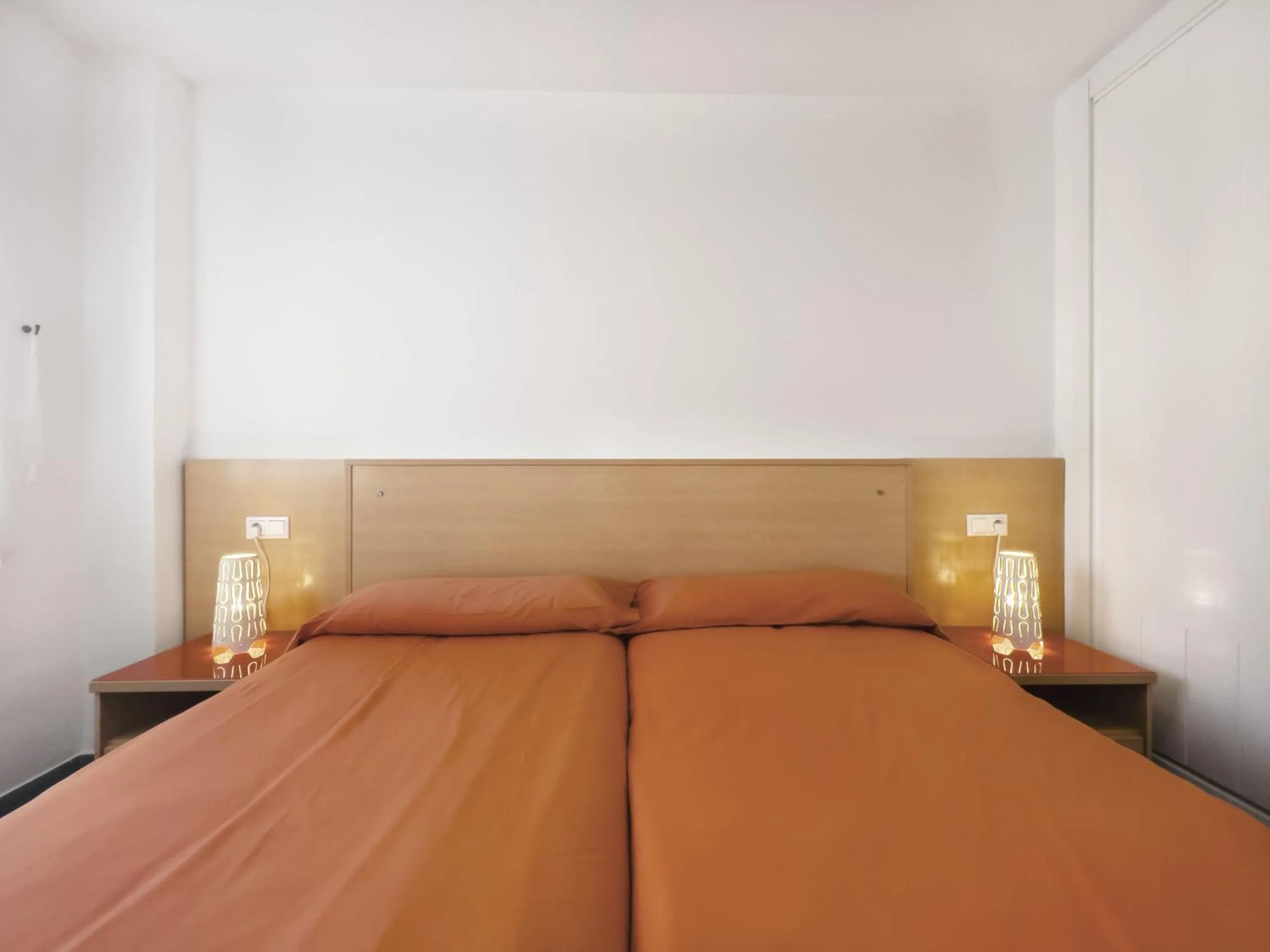 Bed in Apartamentos Hipocampos Calpe Rent Apart