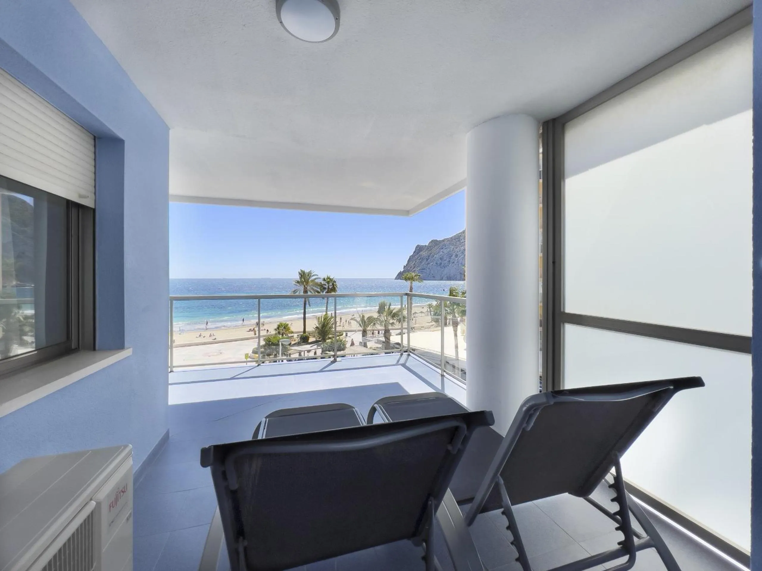 Balcony/Terrace in Apartamentos Hipocampos Calpe Rent Apart