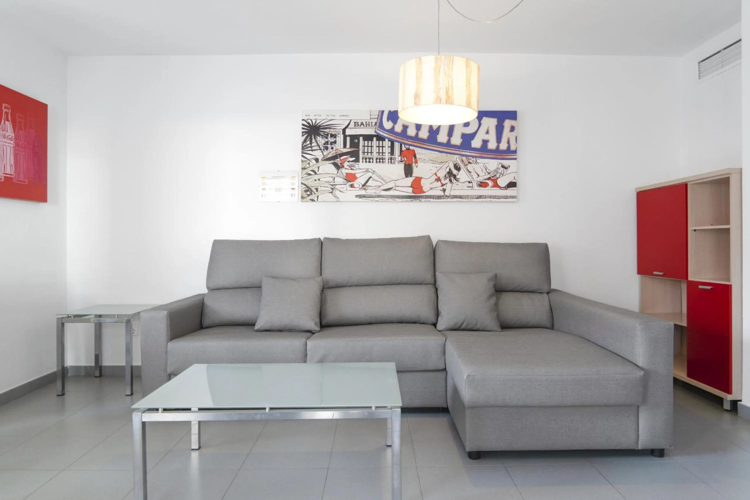 Communal lounge/ TV room in Apartamentos Hipocampos Calpe Rent Apart