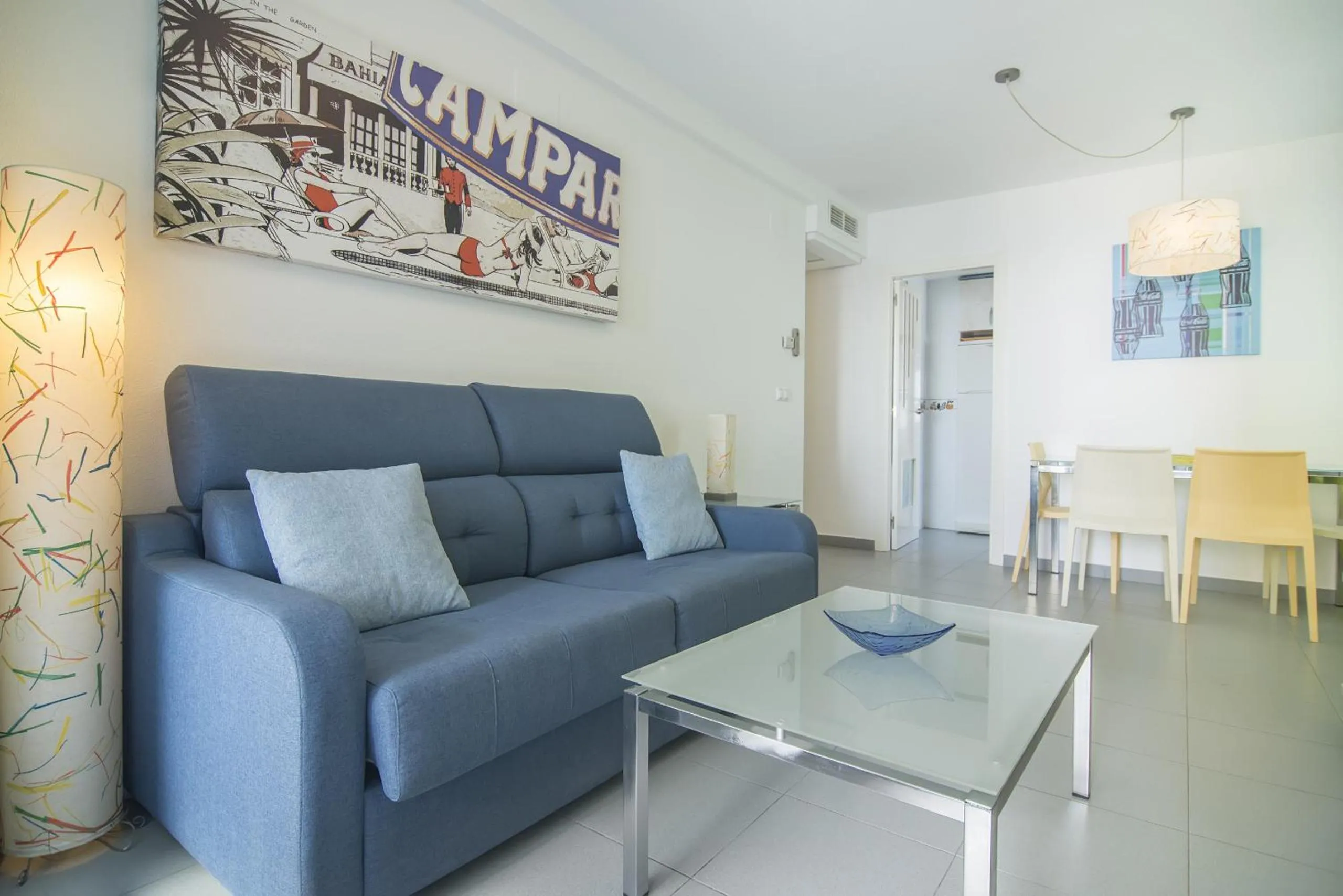 Dining area in Apartamentos Hipocampos Calpe Rent Apart
