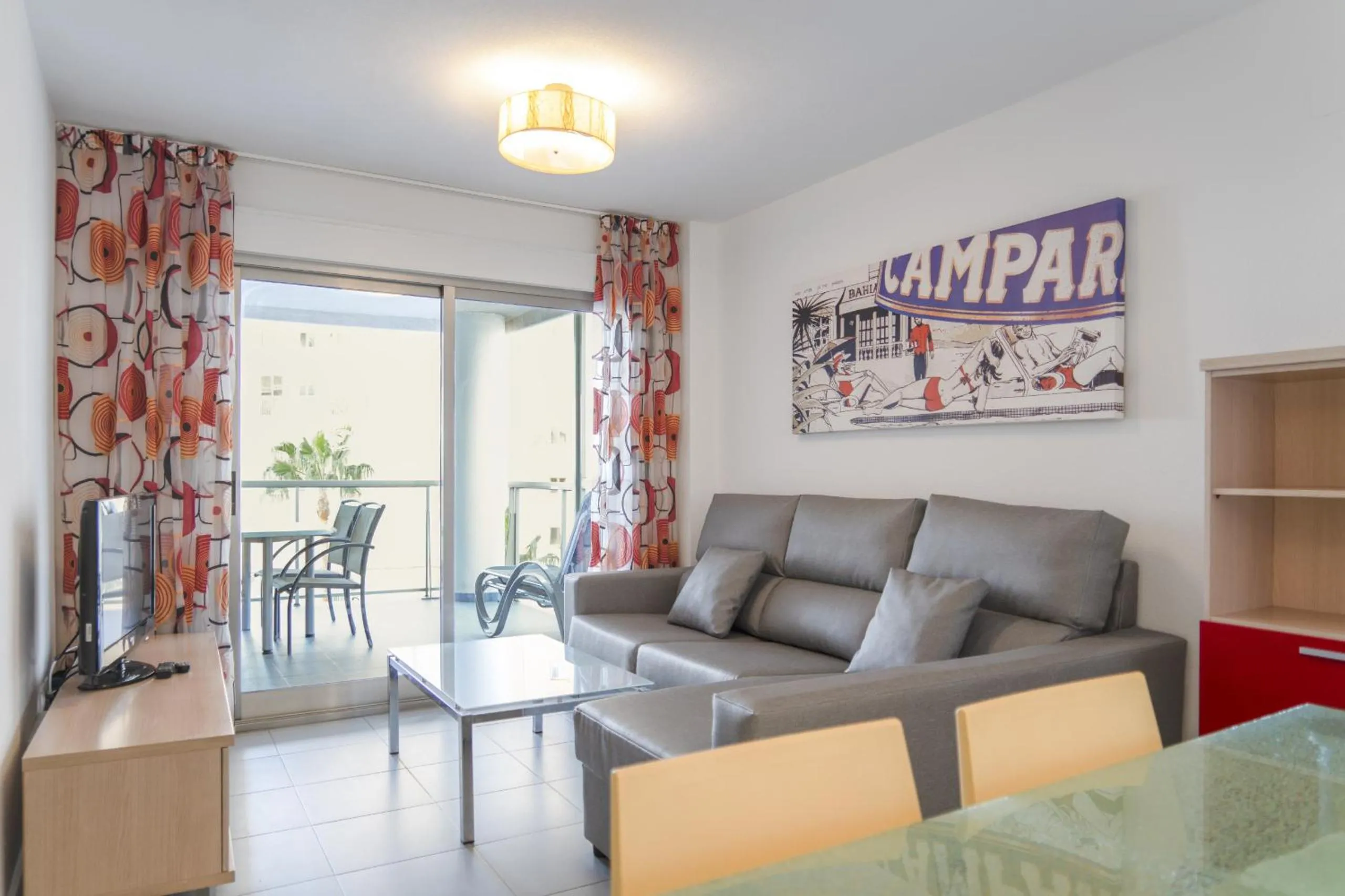 Communal lounge/ TV room in Apartamentos Hipocampos Calpe Rent Apart