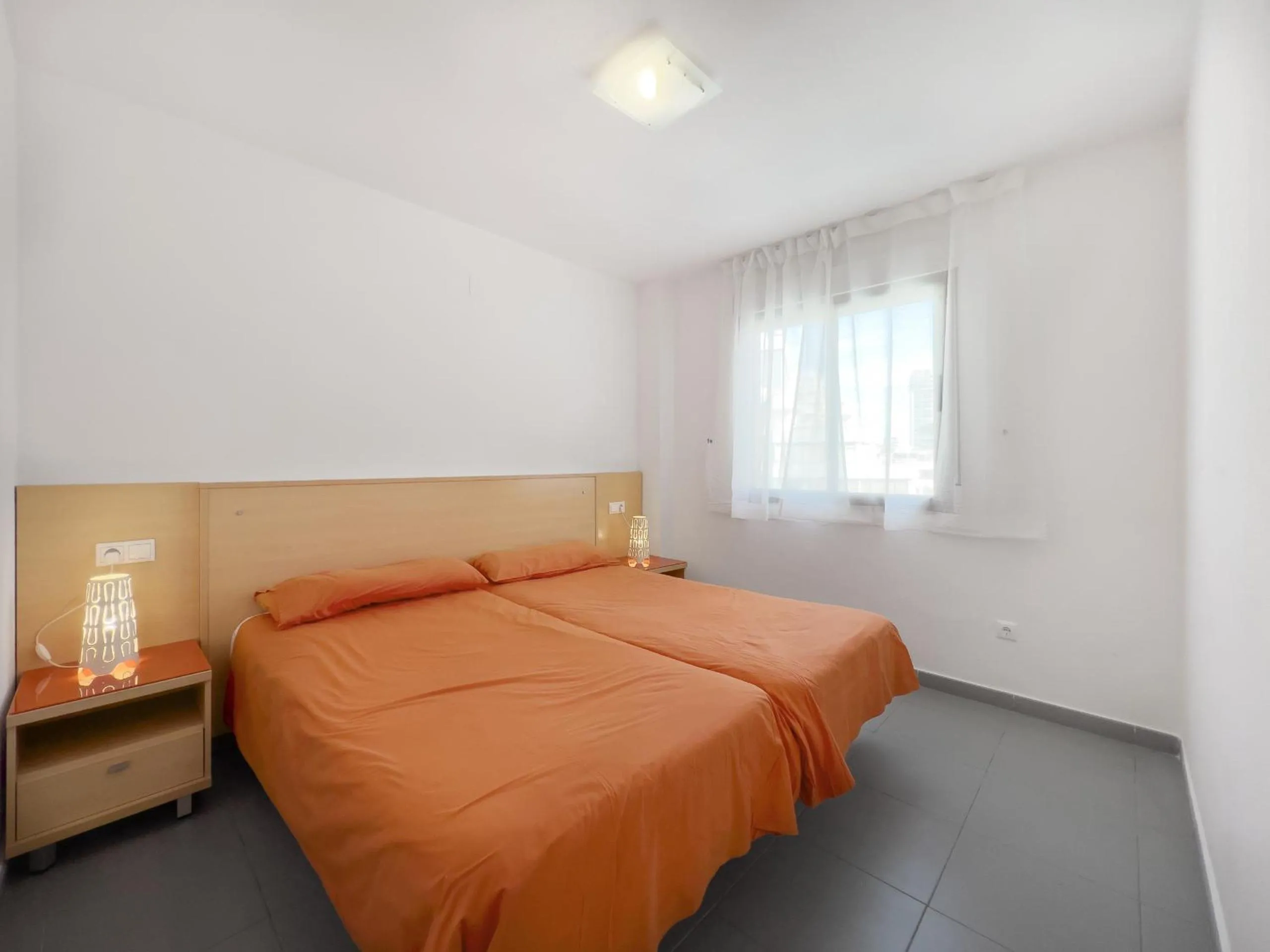 Bed in Apartamentos Hipocampos Calpe Rent Apart