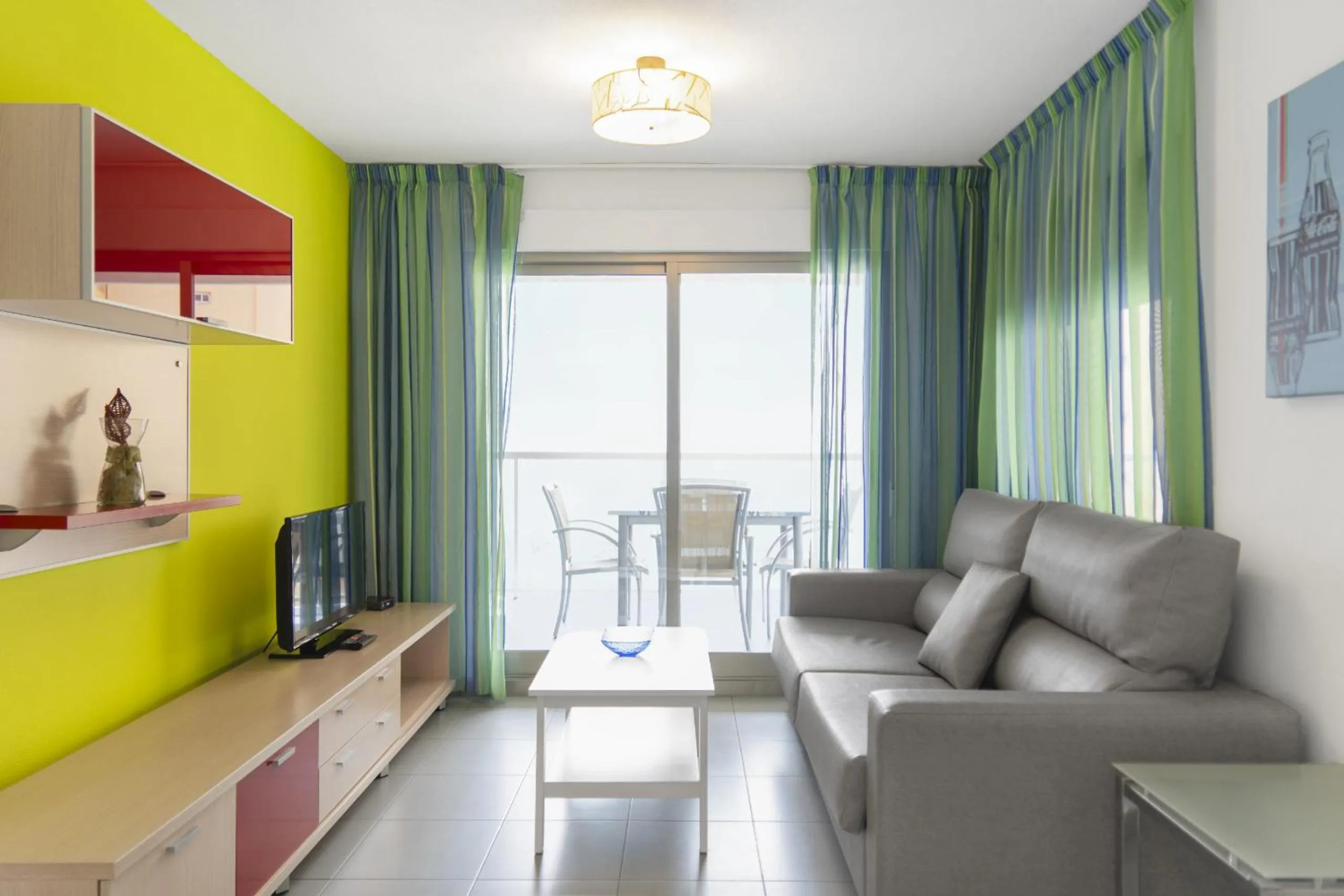 Communal lounge/ TV room in Apartamentos Hipocampos Calpe Rent Apart