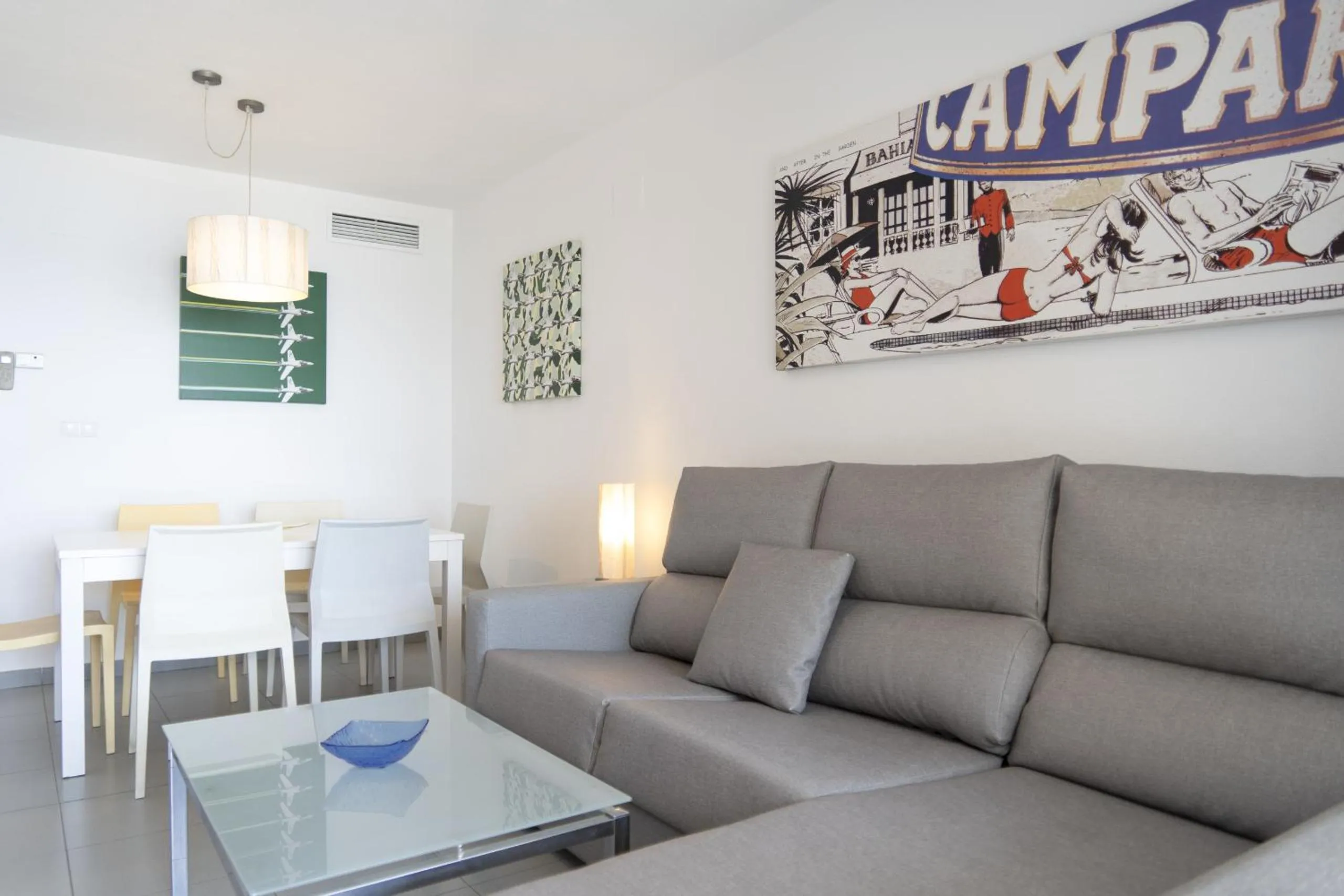 Communal lounge/ TV room in Apartamentos Hipocampos Calpe Rent Apart
