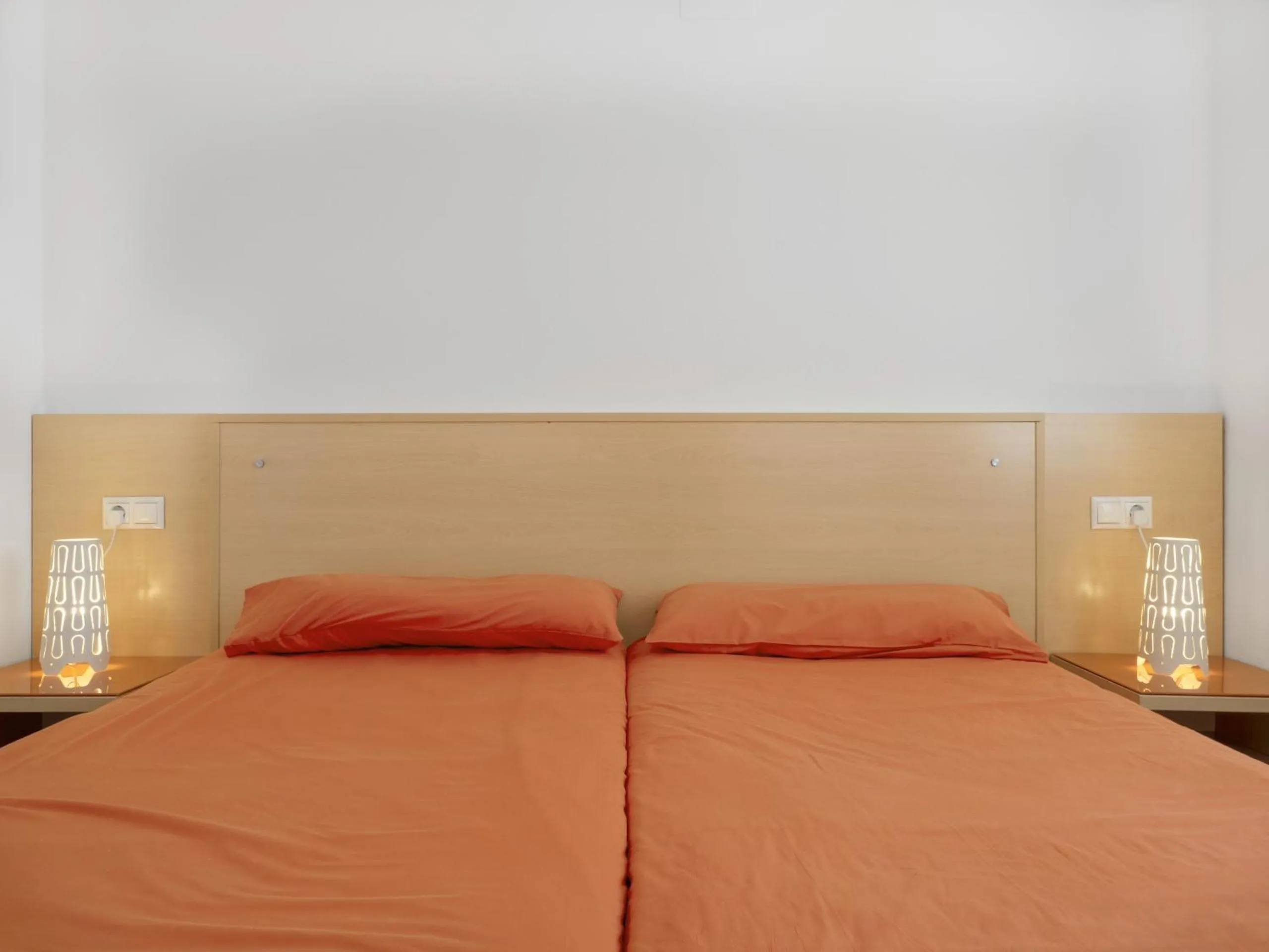 Bed in Apartamentos Hipocampos Calpe Rent Apart