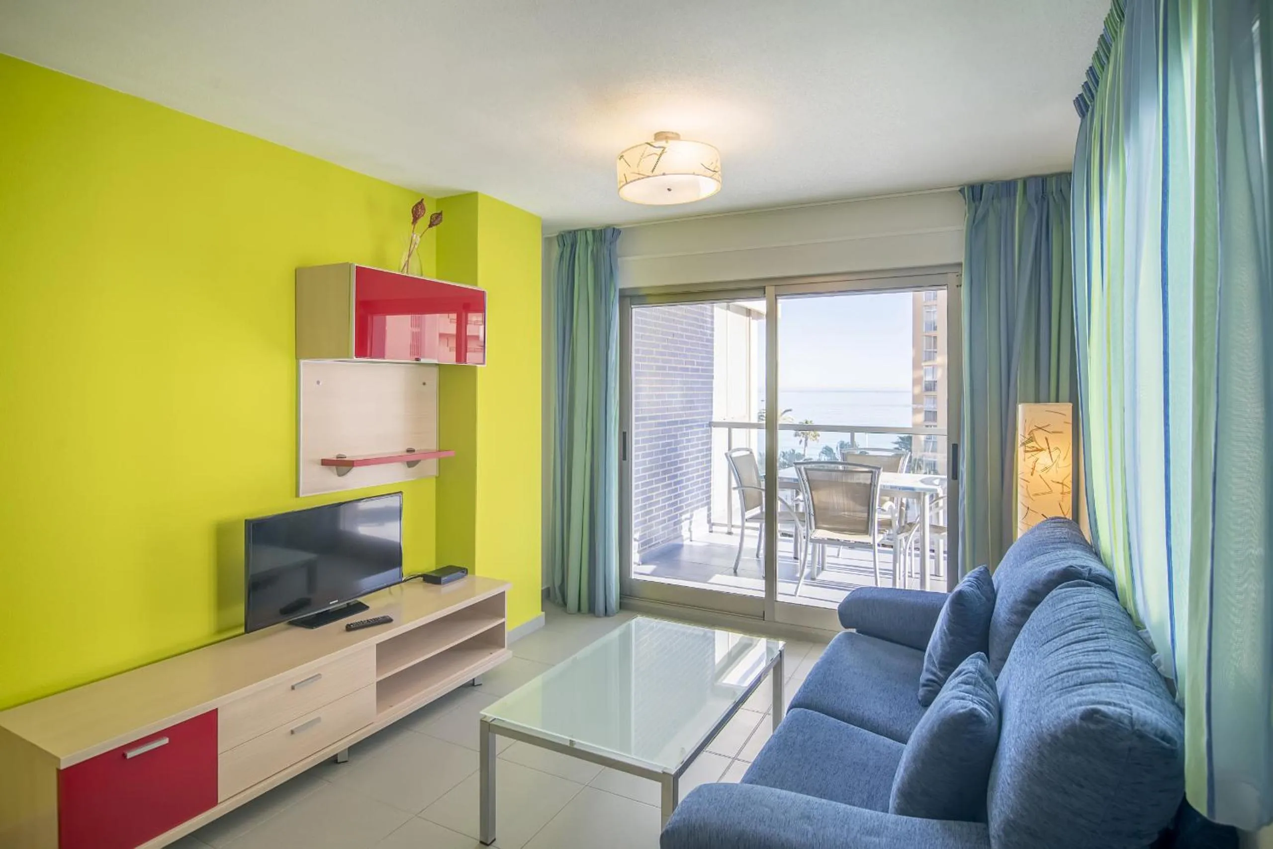 Communal lounge/ TV room in Apartamentos Hipocampos Calpe Rent Apart