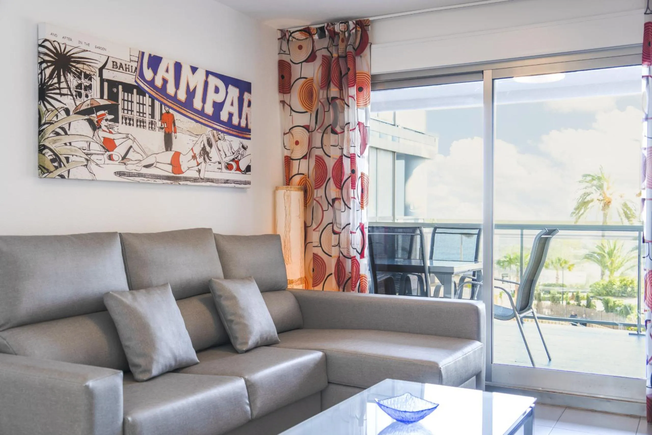 Communal lounge/ TV room in Apartamentos Hipocampos Calpe Rent Apart