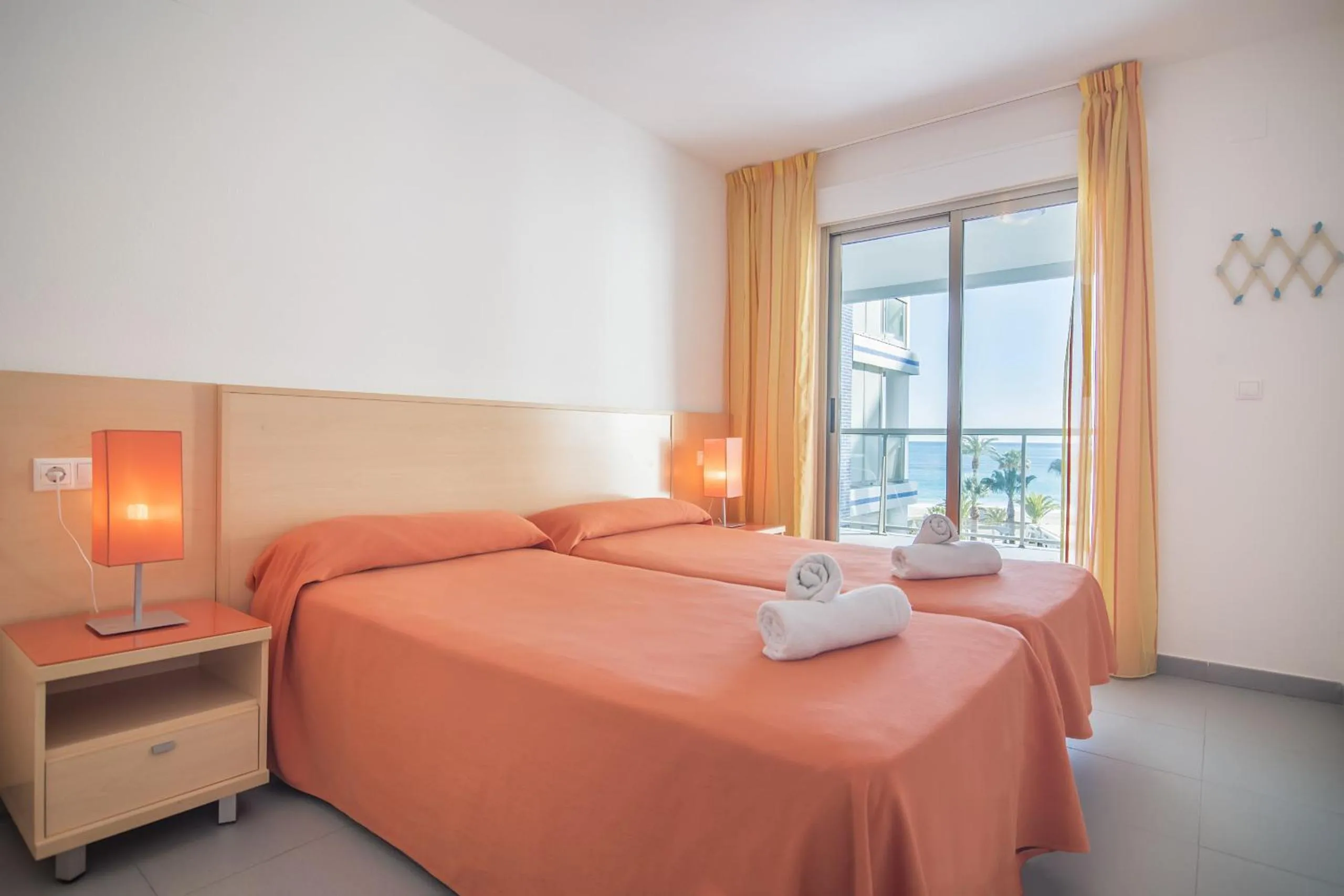 Bed in Apartamentos Hipocampos Calpe Rent Apart