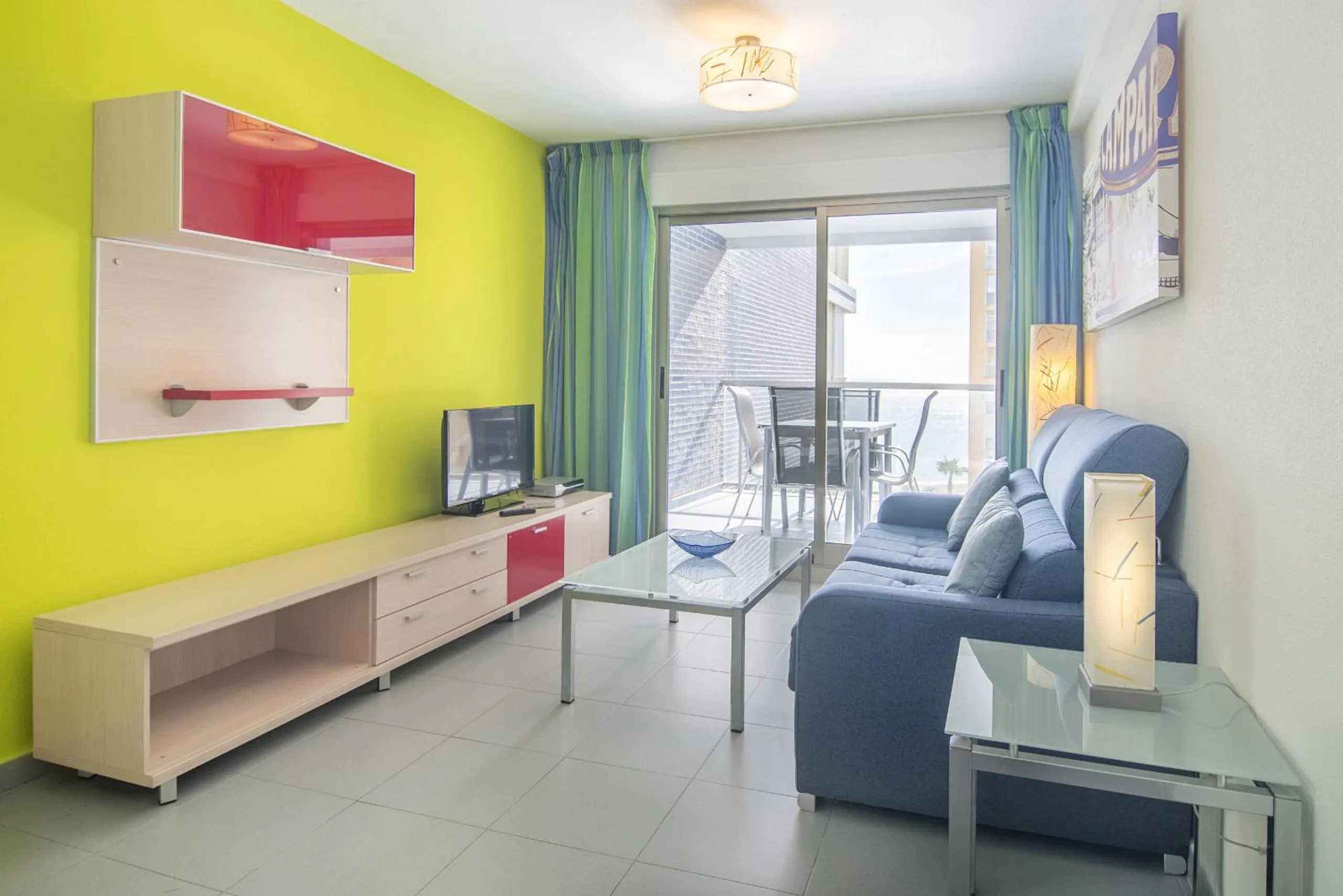 Communal lounge/ TV room in Apartamentos Hipocampos Calpe Rent Apart