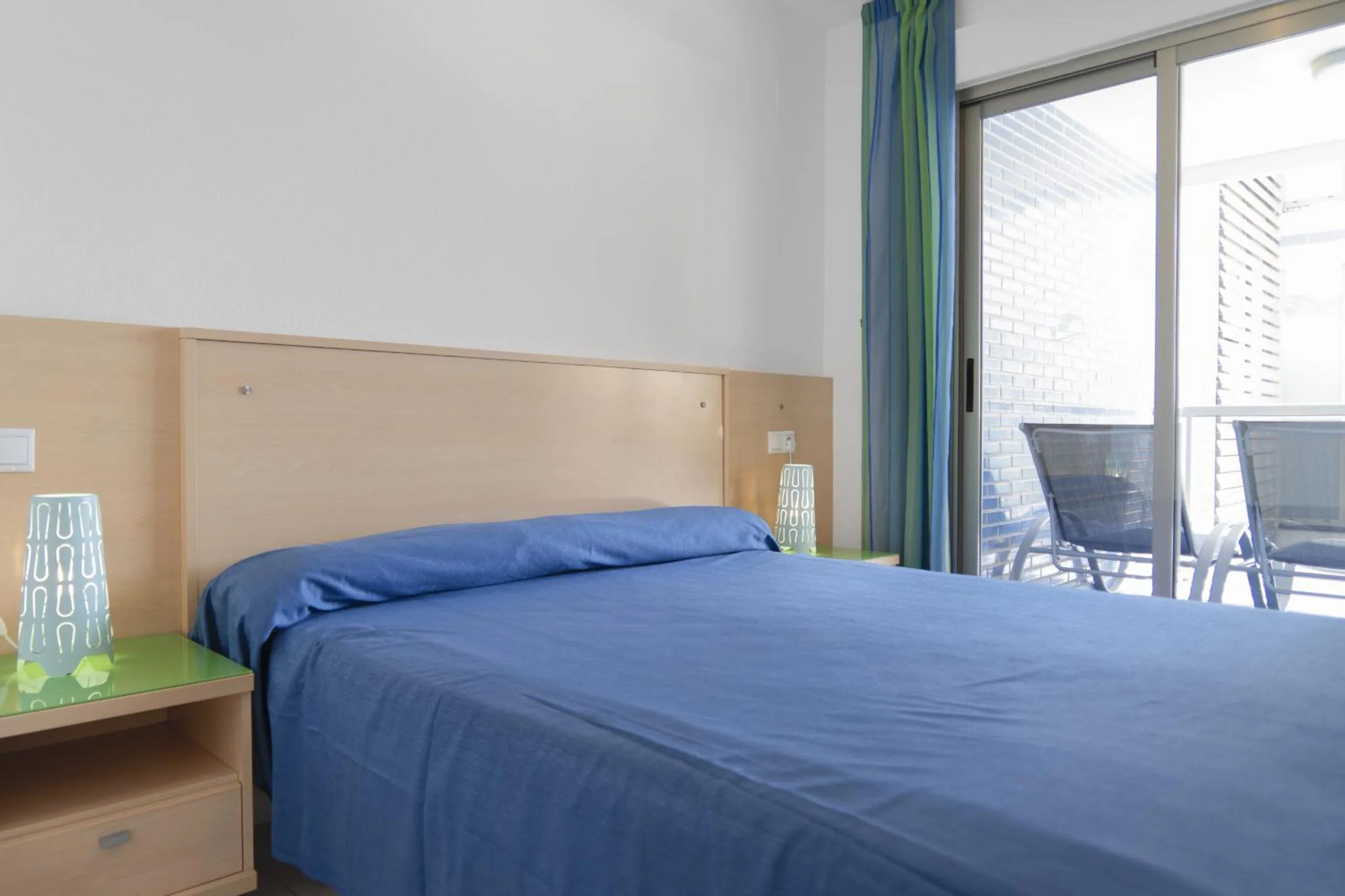 Bed in Apartamentos Hipocampos Calpe Rent Apart