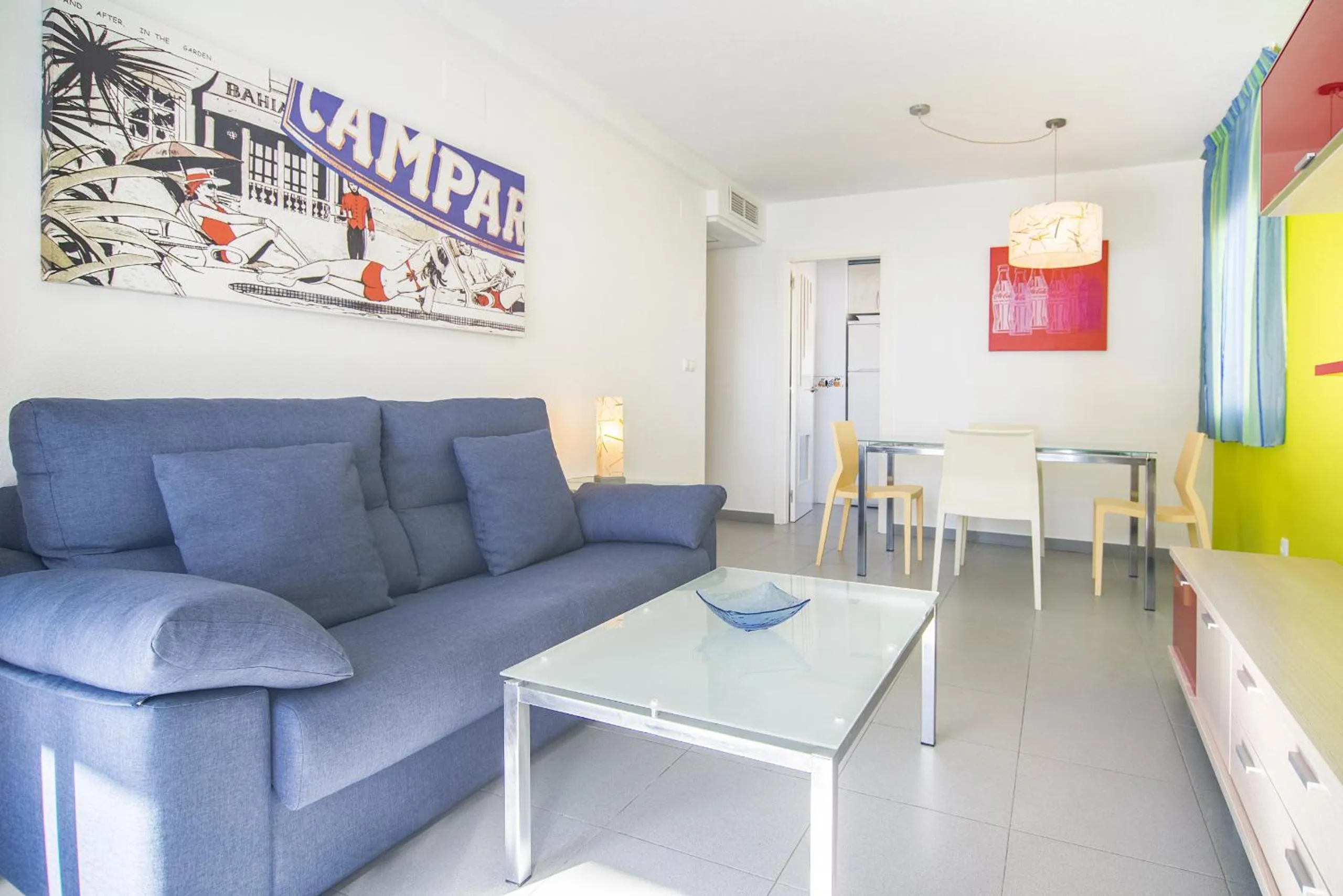 Dining area in Apartamentos Hipocampos Calpe Rent Apart