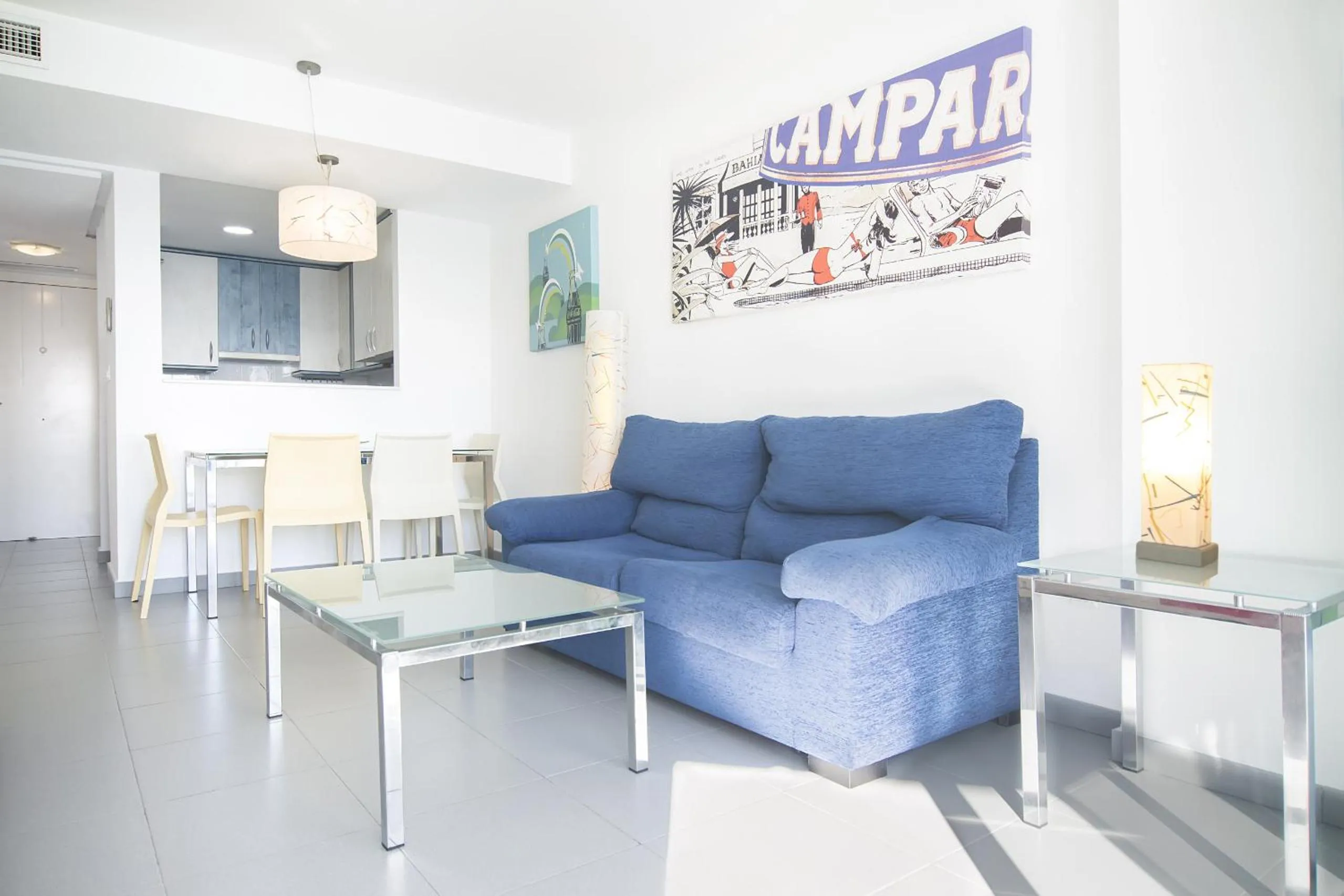 Dining area in Apartamentos Hipocampos Calpe Rent Apart